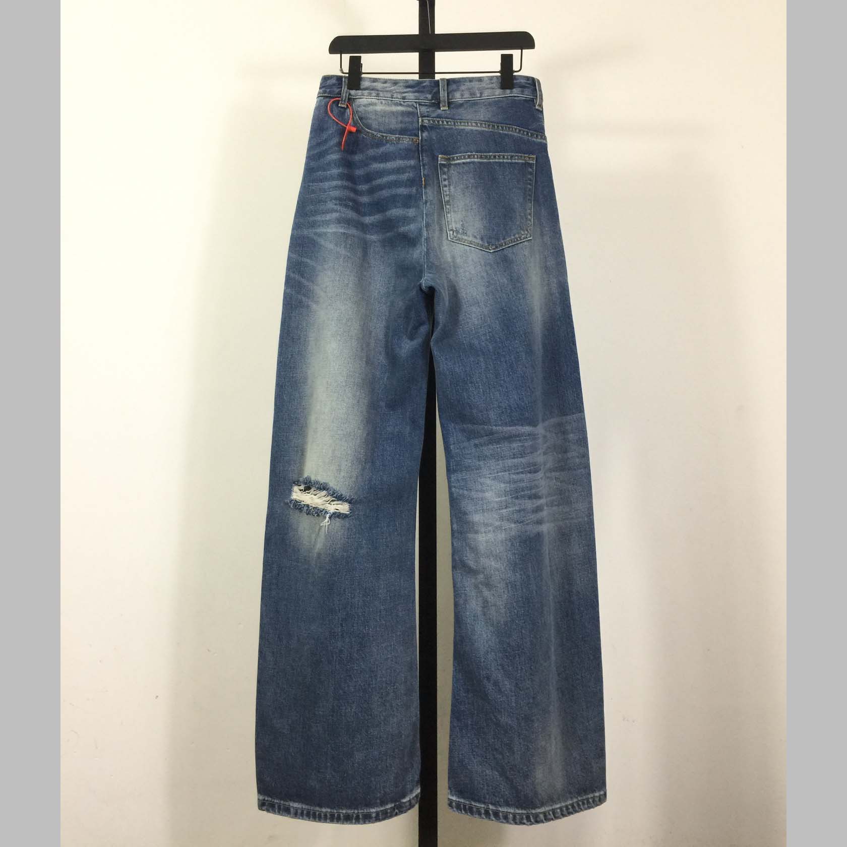 MM6 Maison Margiela Twist Wide Leg Jeans - EUR FASHION