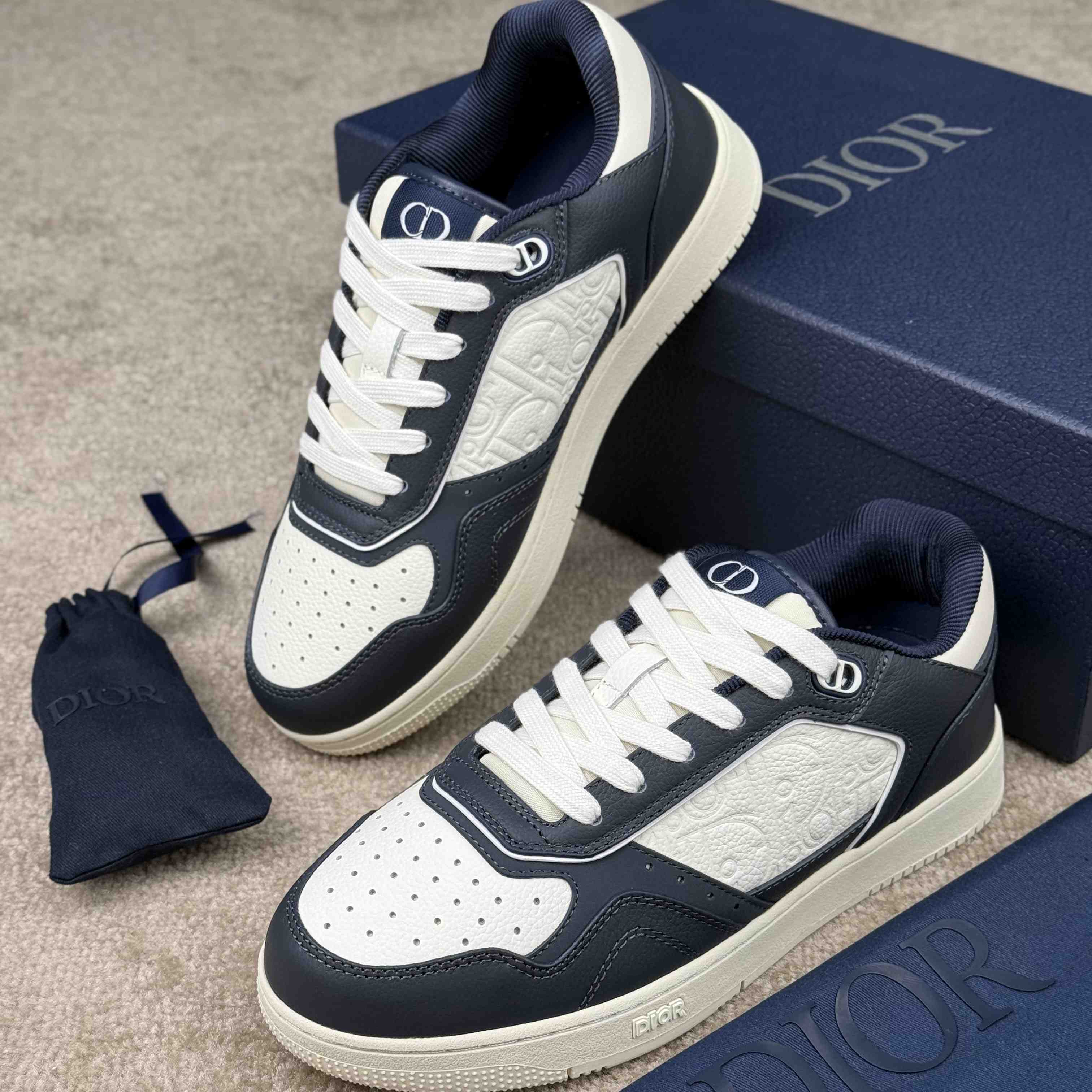 Dior B27 Uptown Low-Top Sneaker  - EUR FASHION