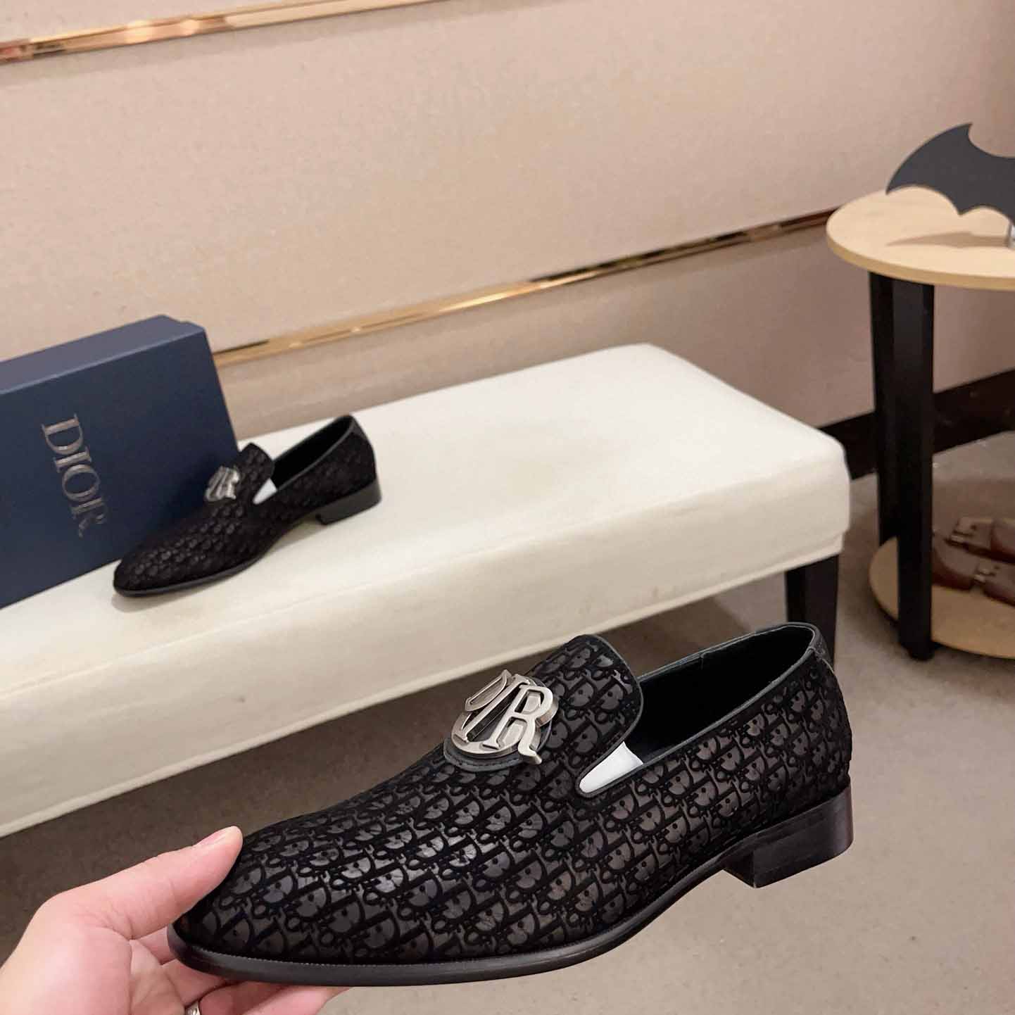Dior Oblique Loafers  - EUR FASHION