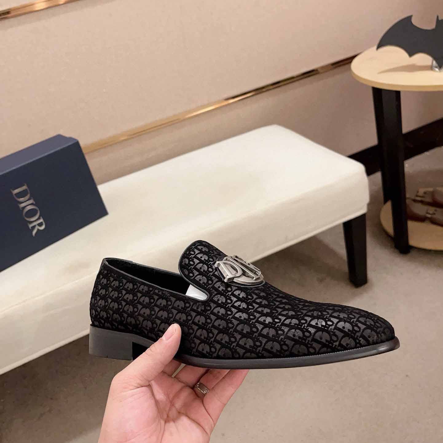 Dior Oblique Loafers  - EUR FASHION
