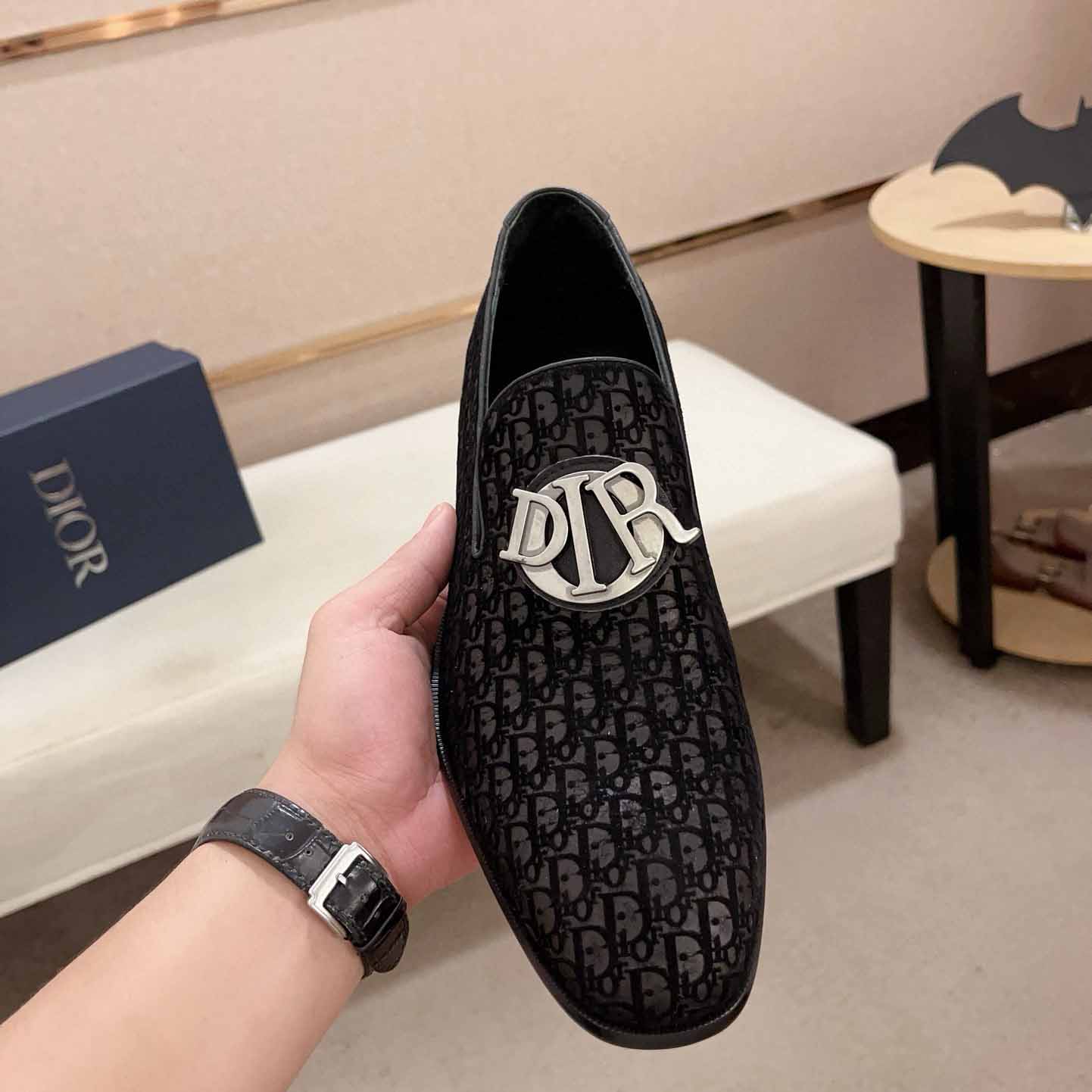 Dior Oblique Loafers  - EUR FASHION