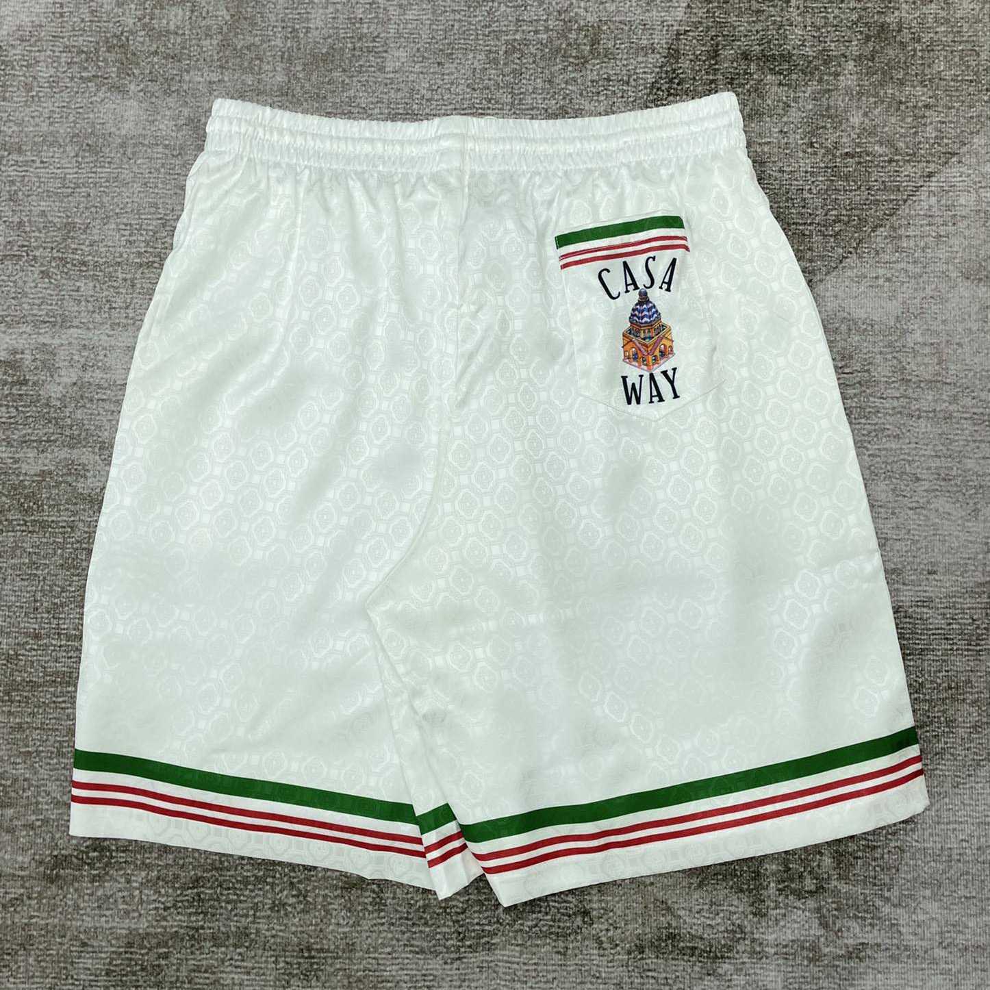Casablanca Casa Way Printed Silk Shorts   CA3449 - EUR FASHION