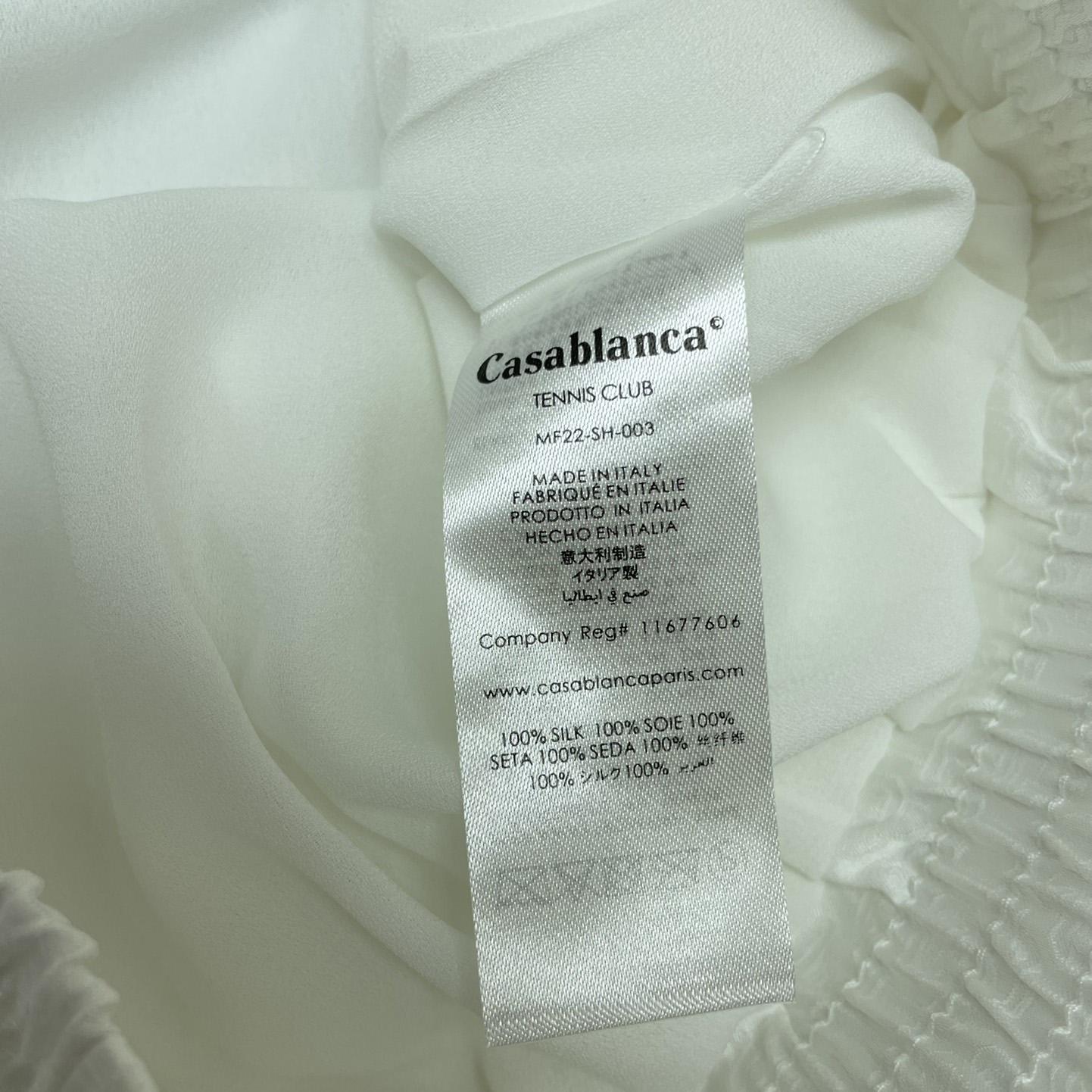 Casablanca Casa Way Printed Silk Shorts   CA3449 - EUR FASHION