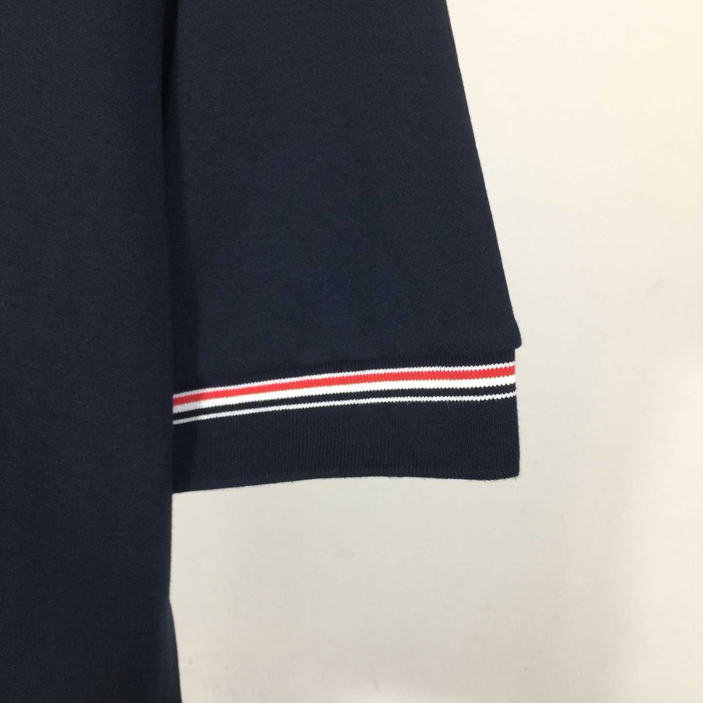 Thom Browne Cotton Rugby Short Sleeve Tee - EUR FASHION
