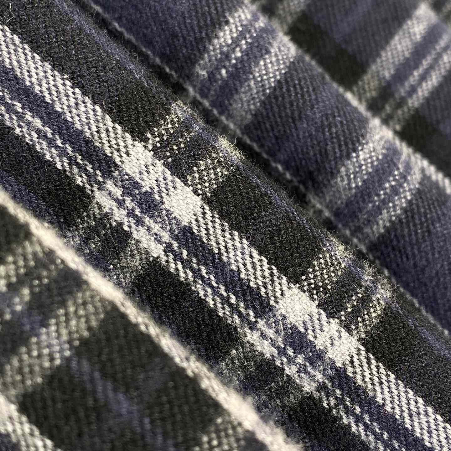 Balenciaga SS25 Logo Embroidered Hooded Check Jacket - EUR FASHION