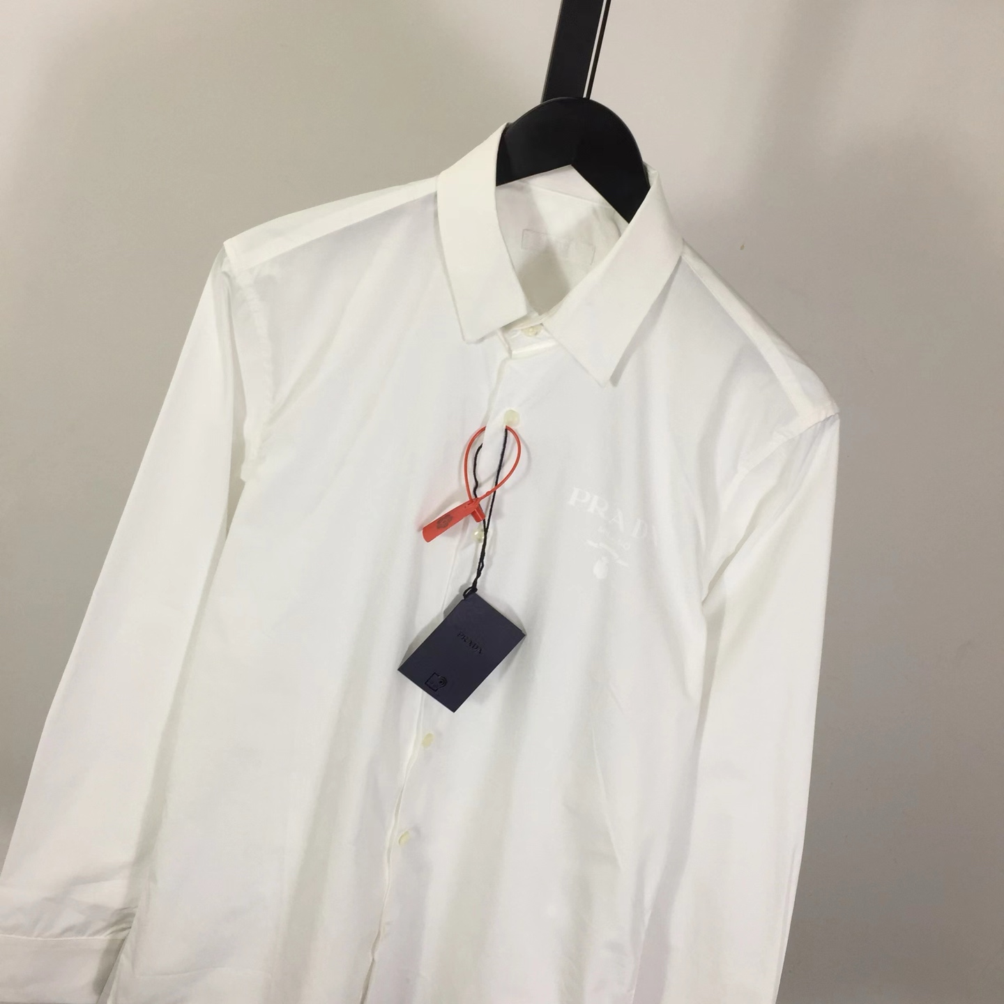 Prada White Long-sleeve Shirt - EUR FASHION