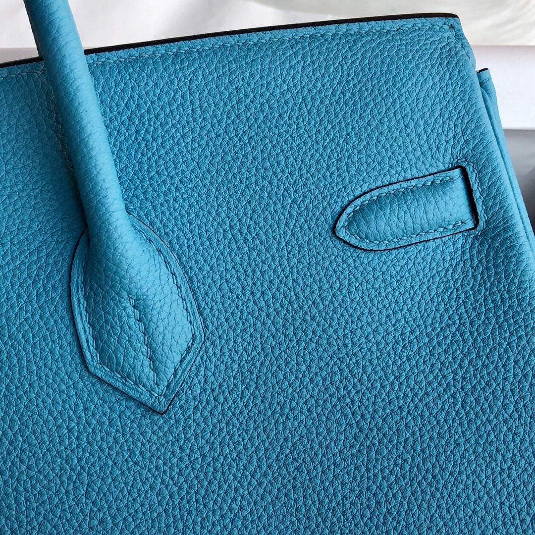 Hermès Blue Mallard Togo 25 cm Birkin Bag - EUR FASHION