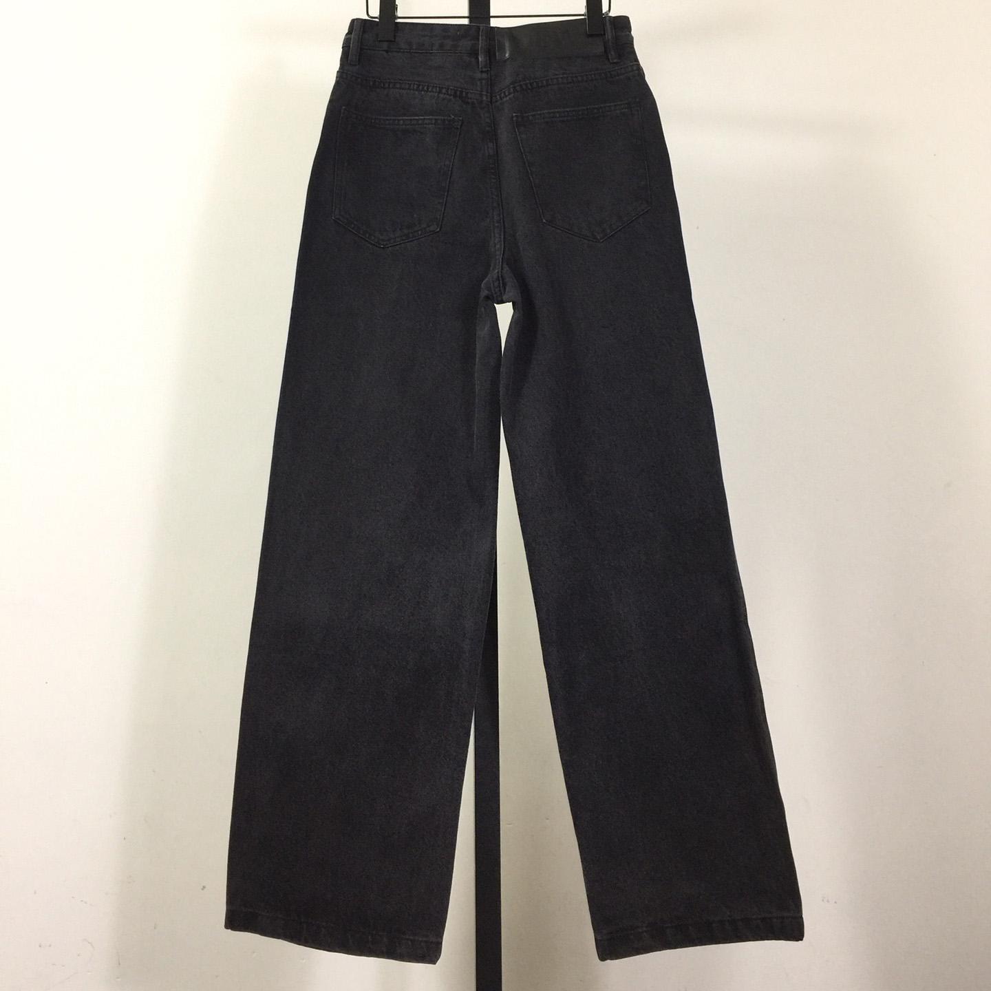Loewe Anagram Baggy Jeans In Denim - EUR FASHION