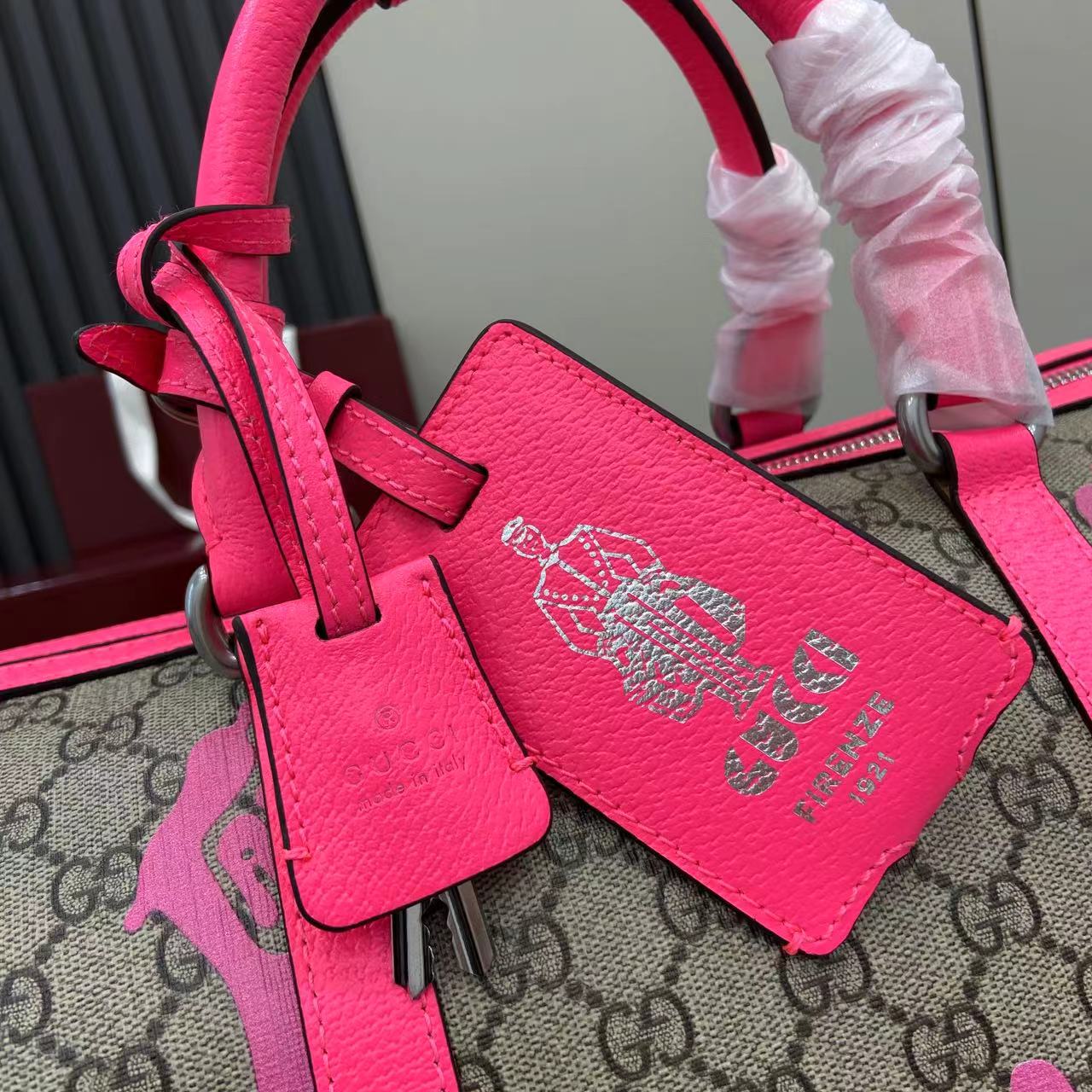 Gucci Medium Duffle Bag With Print - EUR FASHION