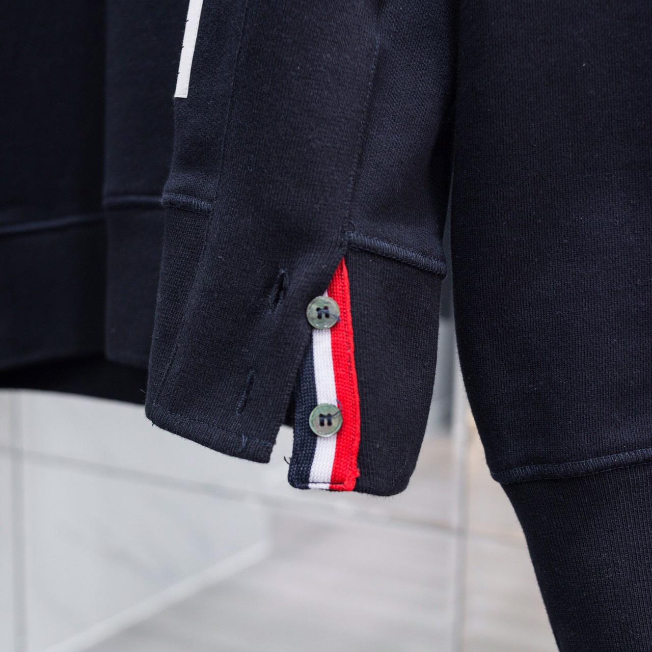 Thom Browne Stripe Sleeve Sweatshirt   TB22 - EUR FASHION