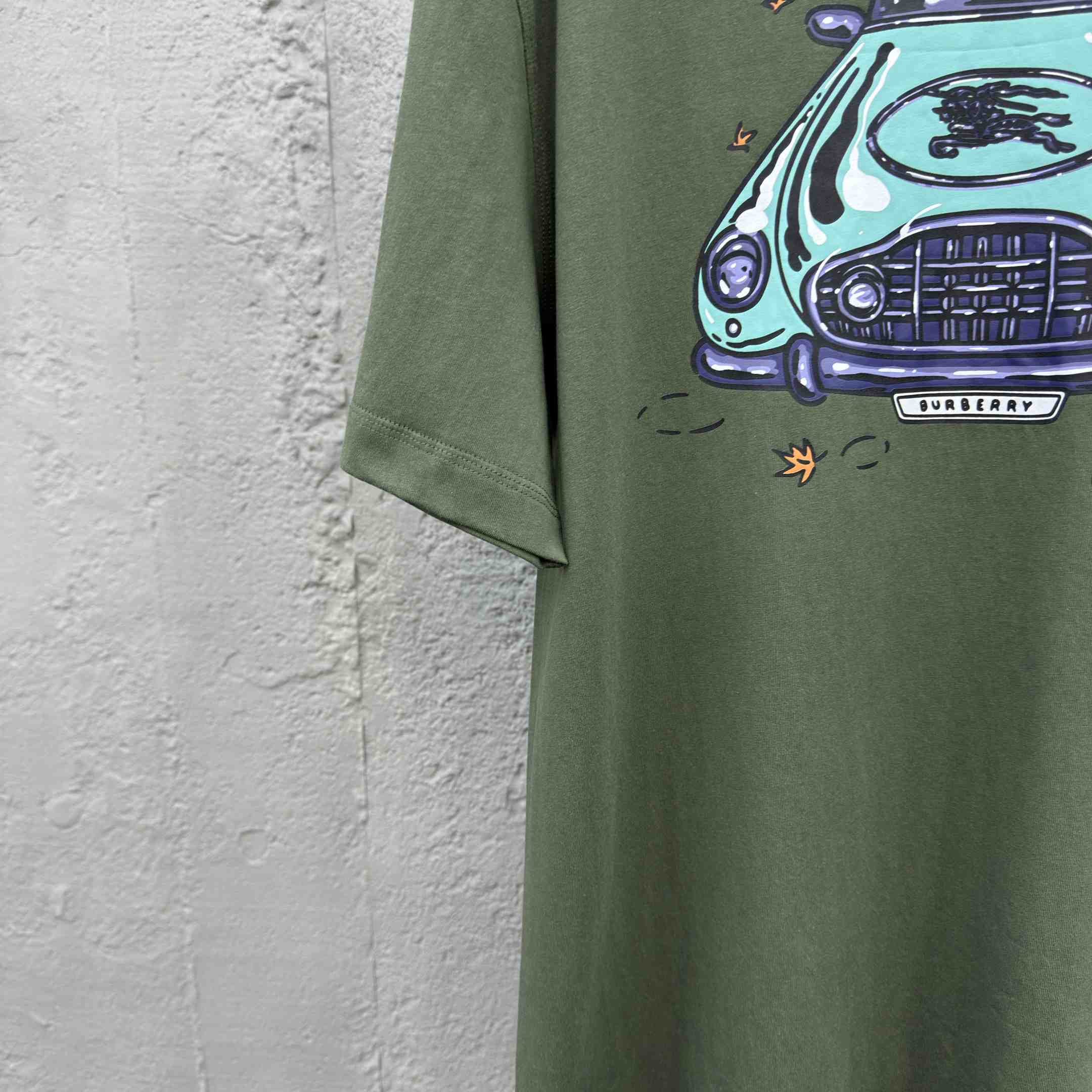 Burberry Car Cotton T-shirt - EUR FASHION