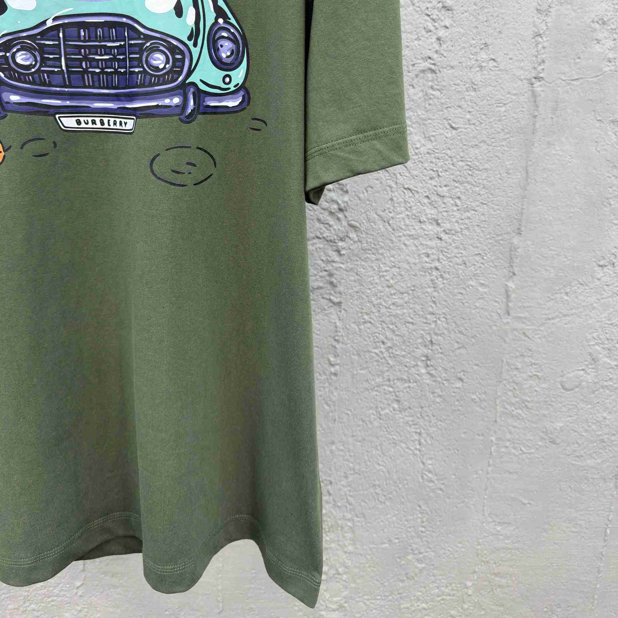 Burberry Car Cotton T-shirt - EUR FASHION