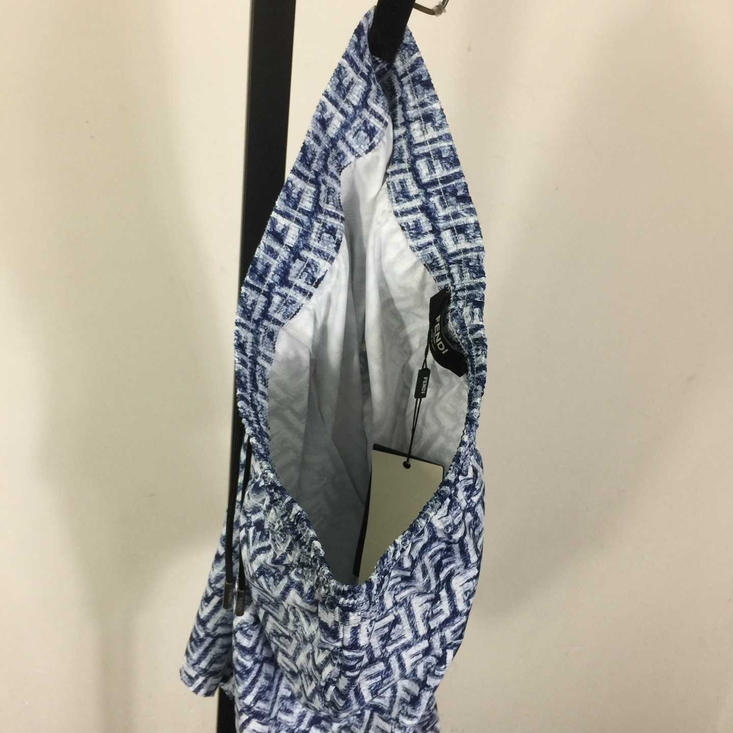 Fendi FF-motif Linen Shorts - EUR FASHION
