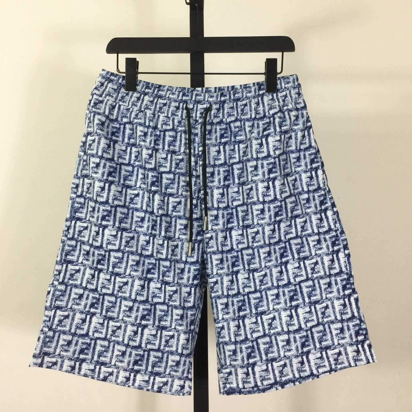 Fendi FF-motif Linen Shorts - EUR FASHION