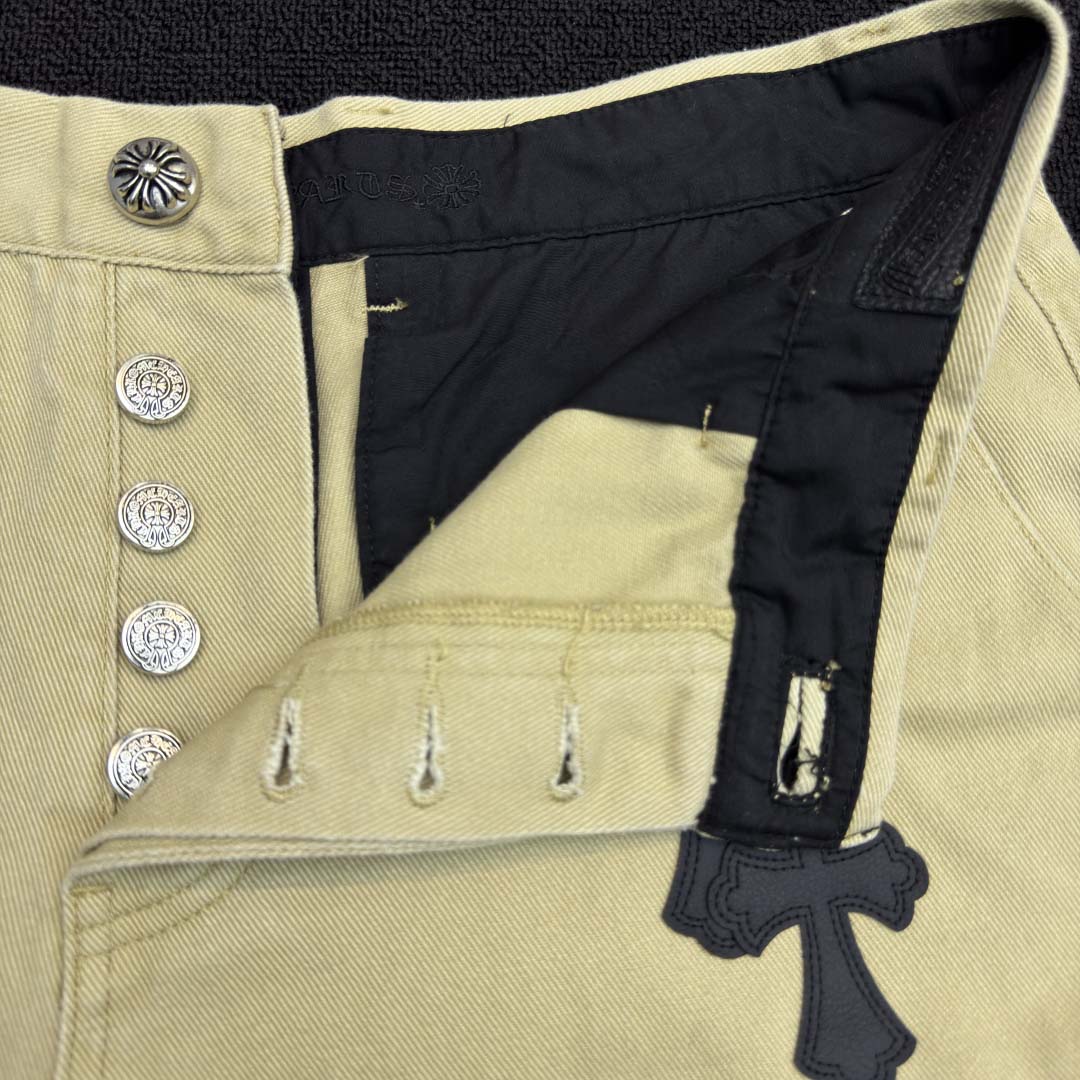 Chrome Hearts Cross Patch Chino Pants - EUR FASHION