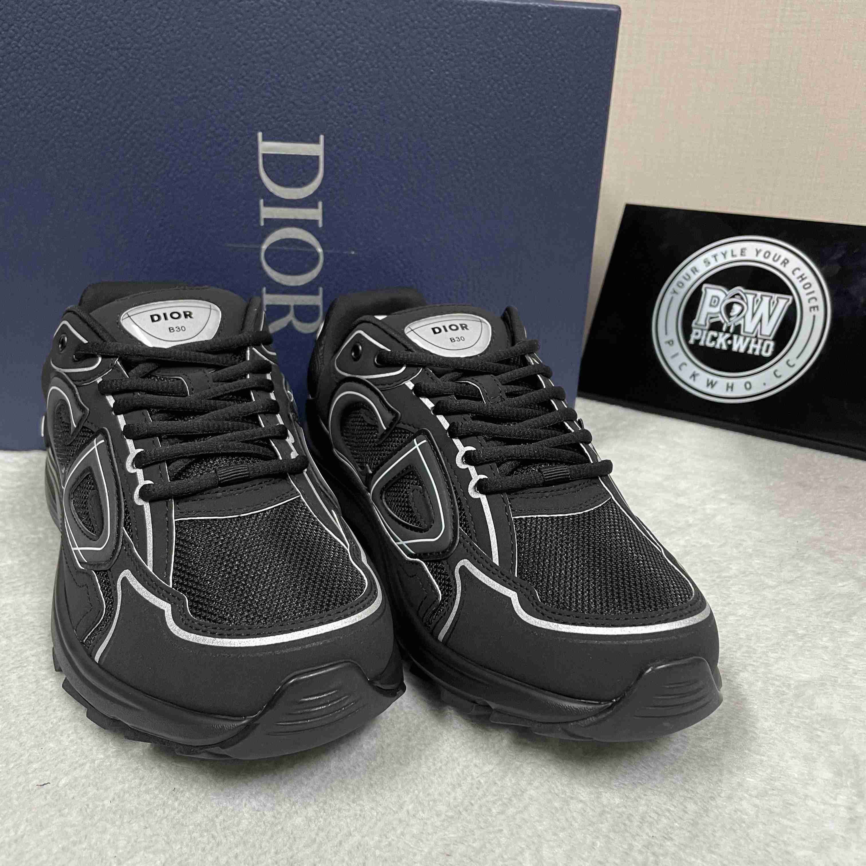 Dior B30 Triple Black - EUR FASHION
