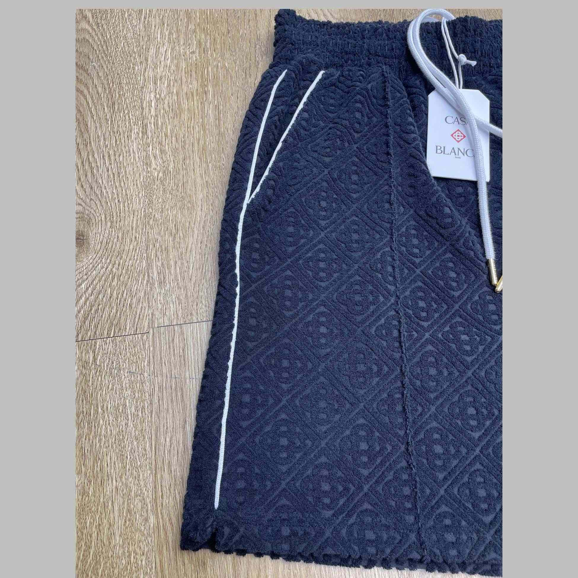 Casablanca Monogram Jacquard Towelling Shorts    c1029 - EUR FASHION