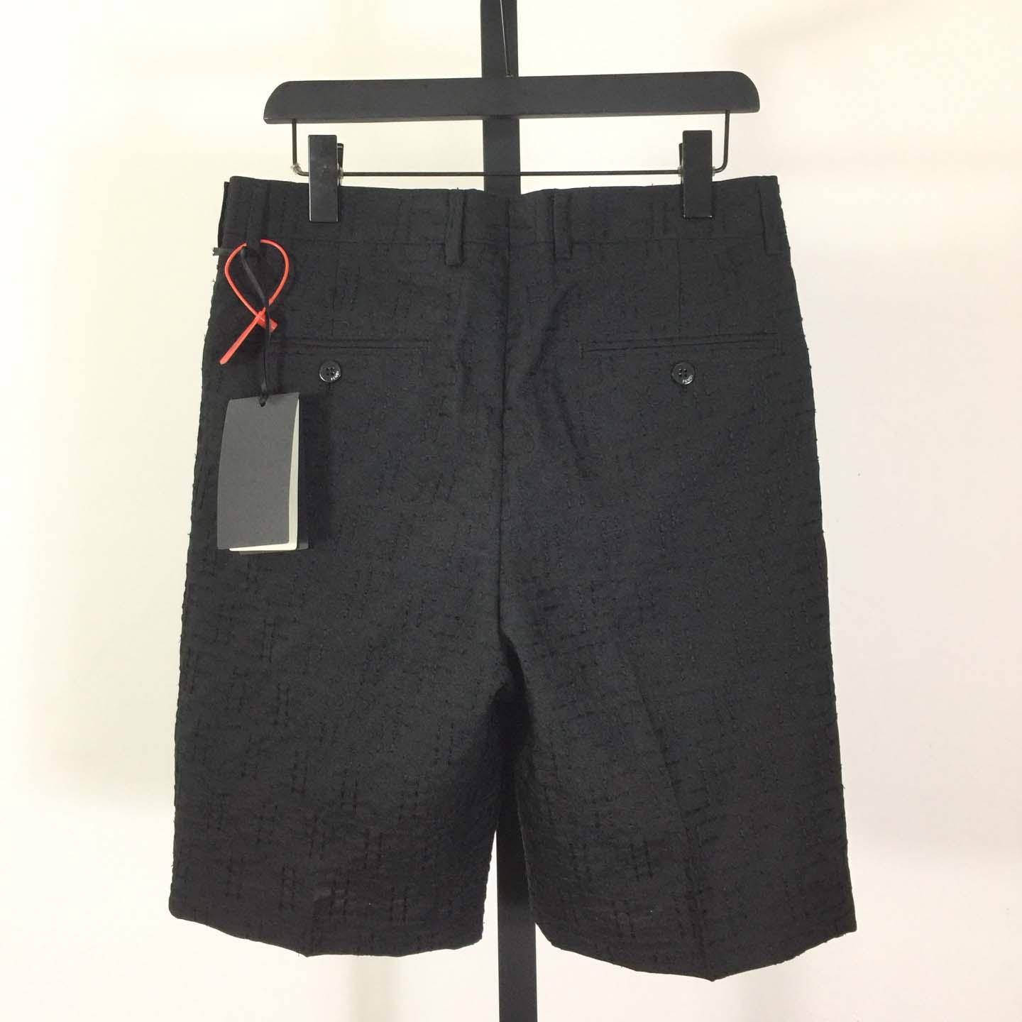 Fendi Black Cotton Shorts - EUR FASHION