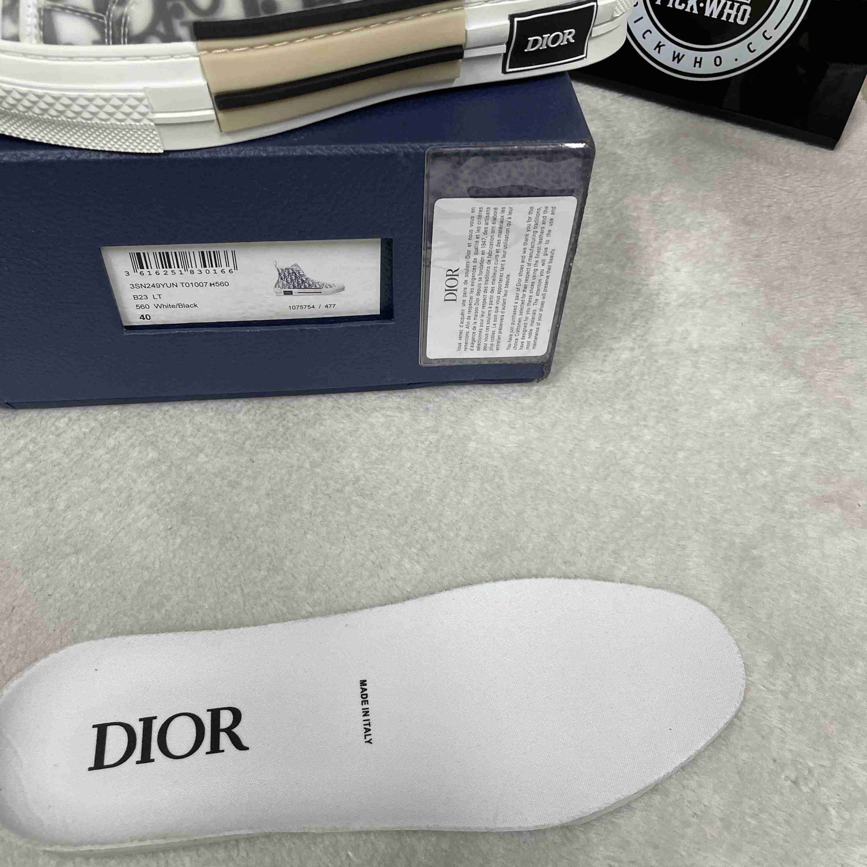 Dior B23 High 'Dior Oblique' - EUR FASHION