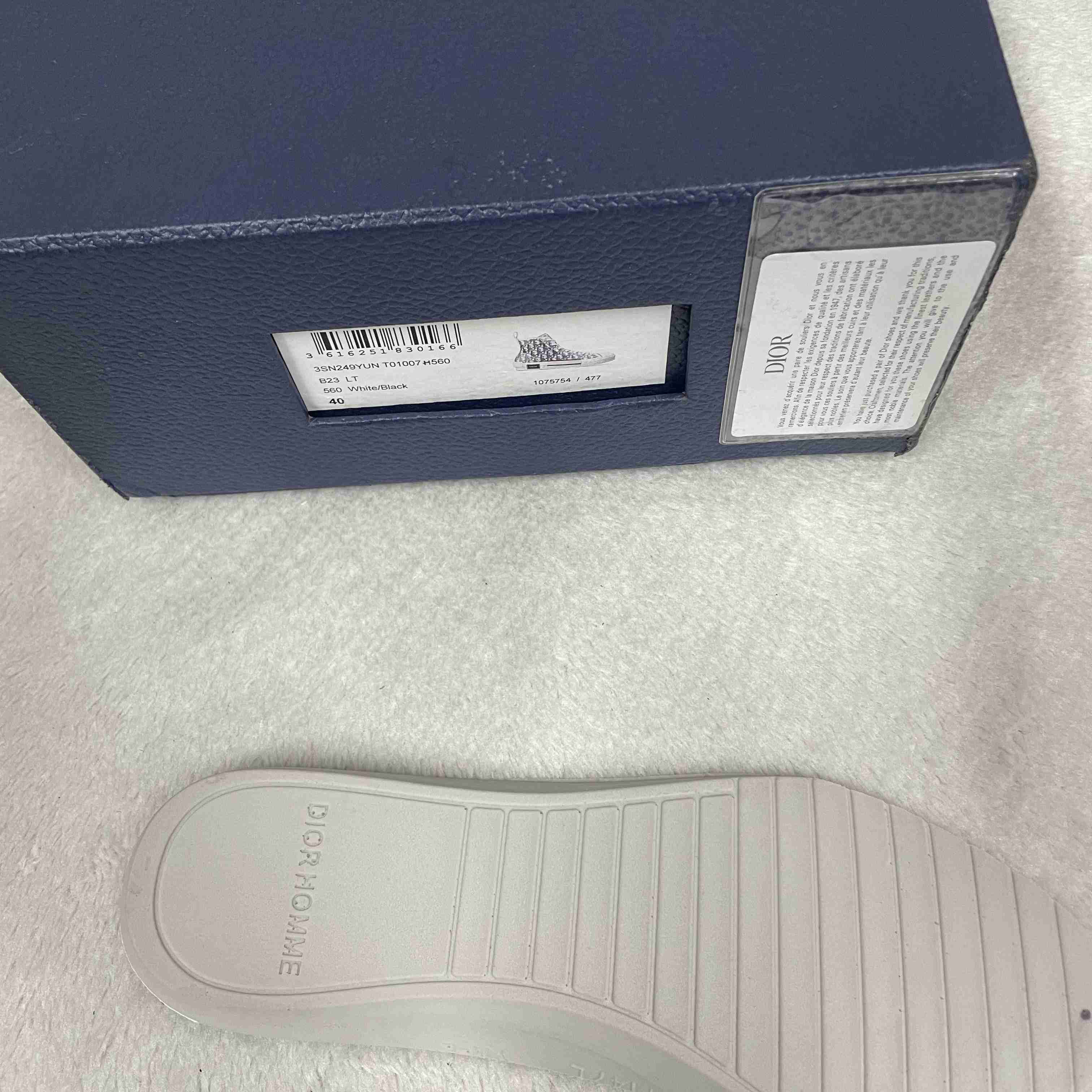 Dior B23 High 'Dior Oblique' - EUR FASHION