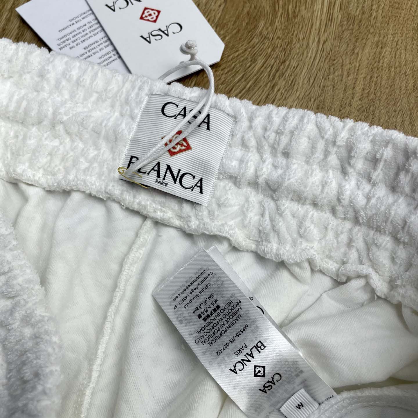 Casablanca Monogram Jacquard Towelling Shorts    c1031 - EUR FASHION