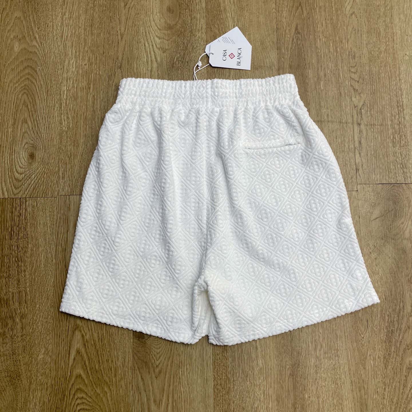 Casablanca Monogram Jacquard Towelling Shorts    c1031 - EUR FASHION