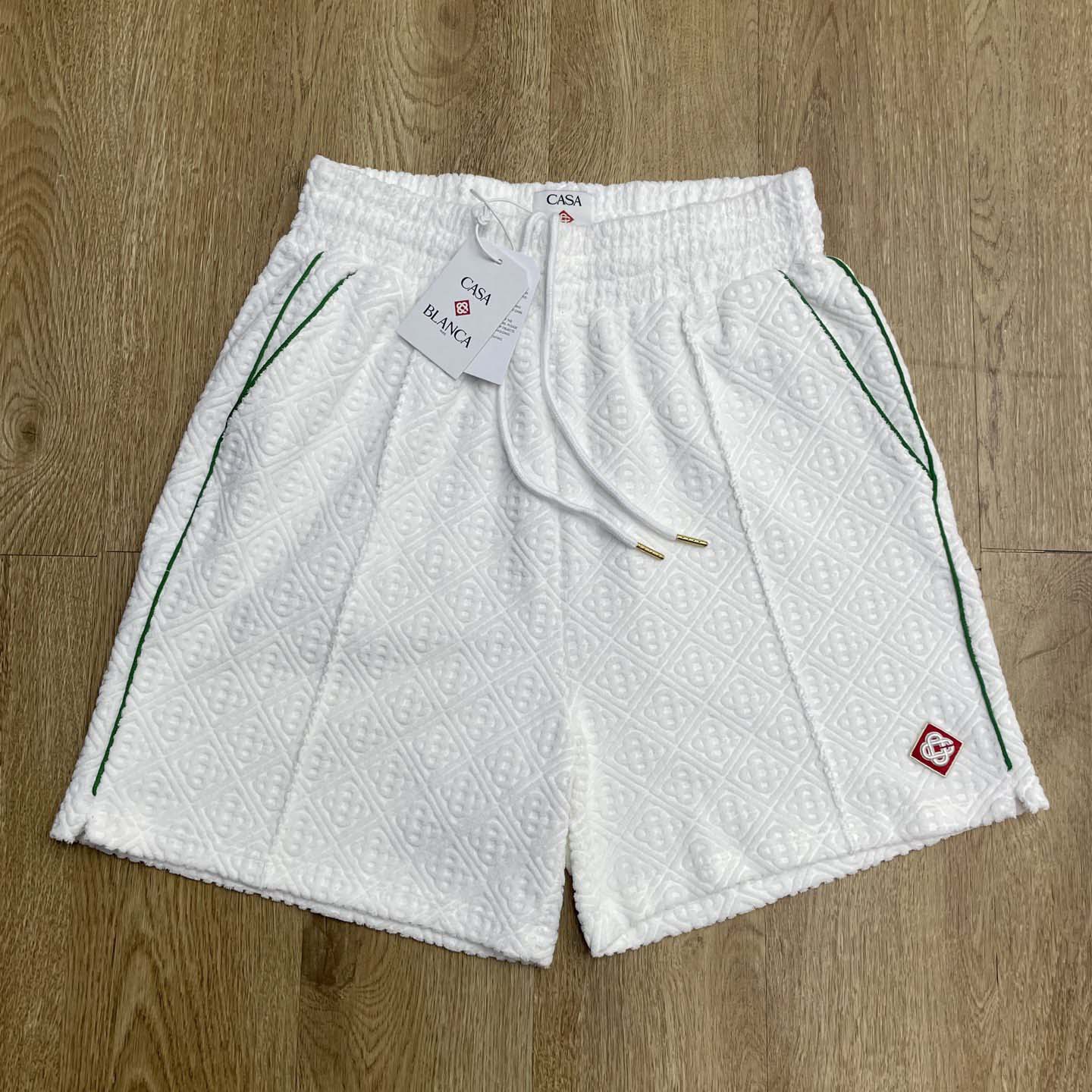 Casablanca Monogram Jacquard Towelling Shorts    c1031 - EUR FASHION