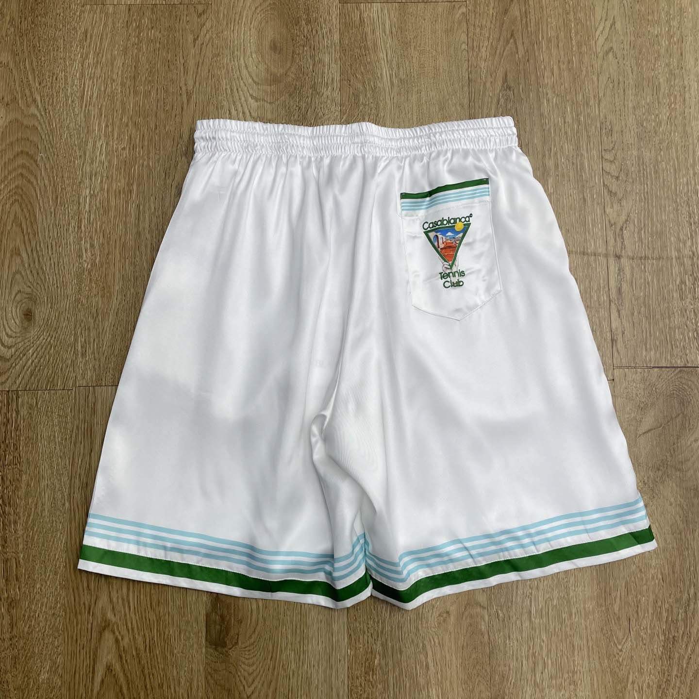 Casablanca Tennis Club Icon Shorts   CA3535 - EUR FASHION