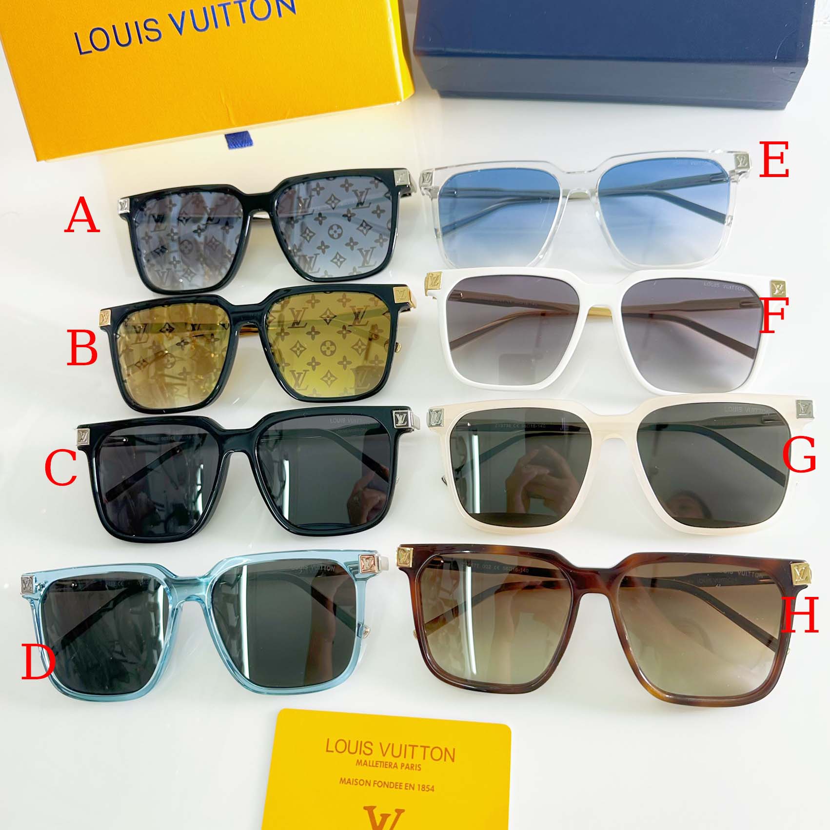 Louis Vuitton LV Rise Square Sunglasses   Z1667E - EUR FASHION