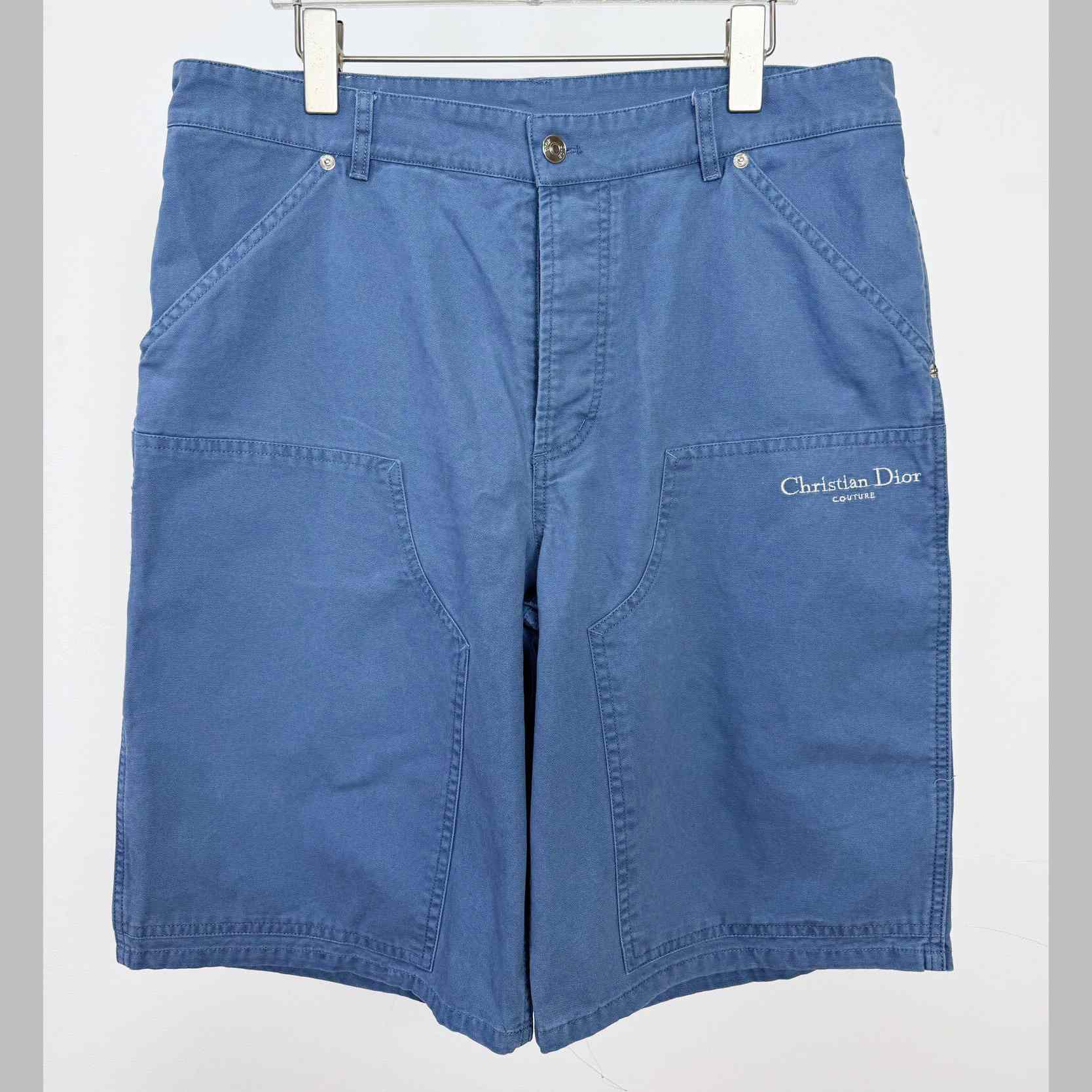 Dior Men Blue Bermuda Shorts - EUR FASHION
