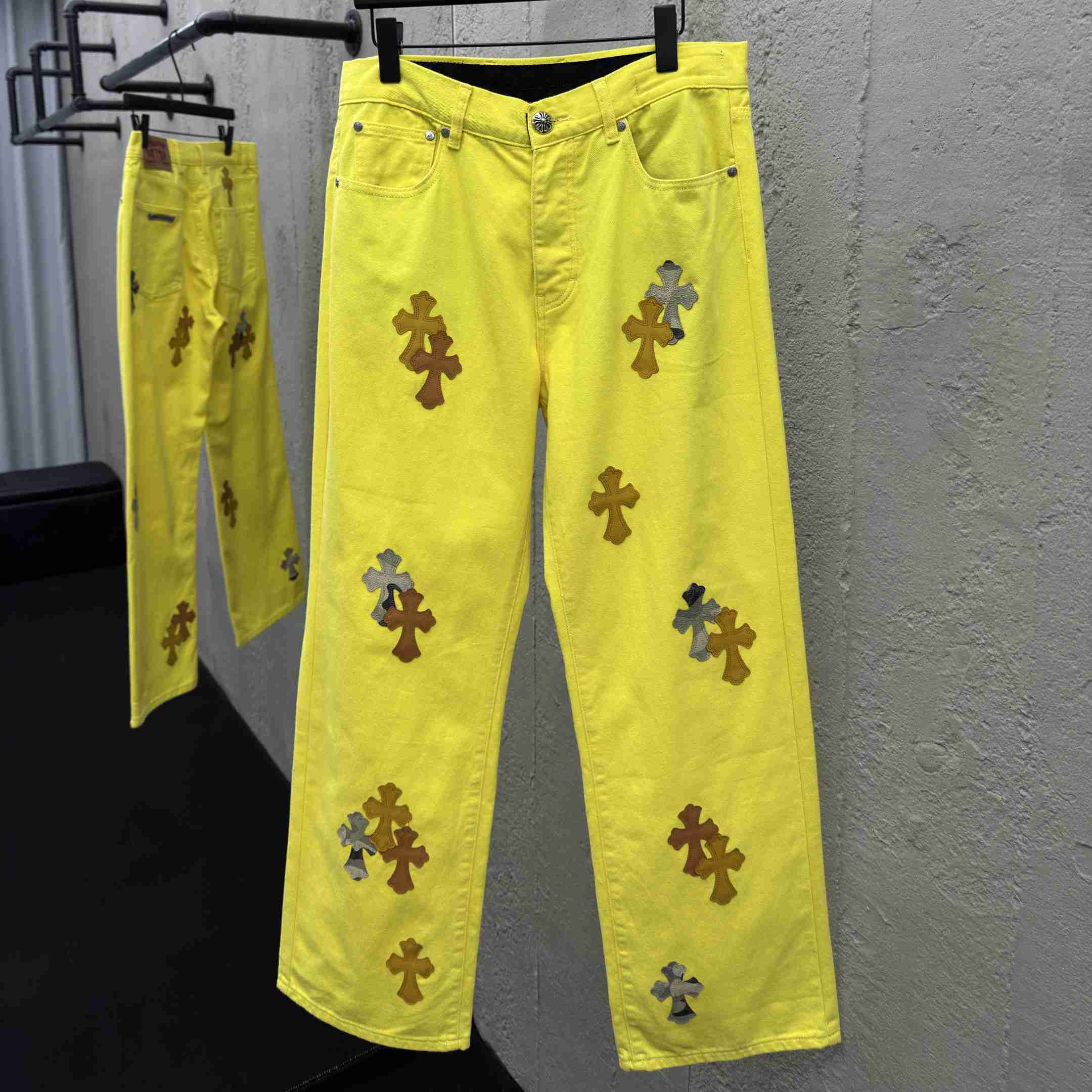 Chrome Hearts Jeans - EUR FASHION