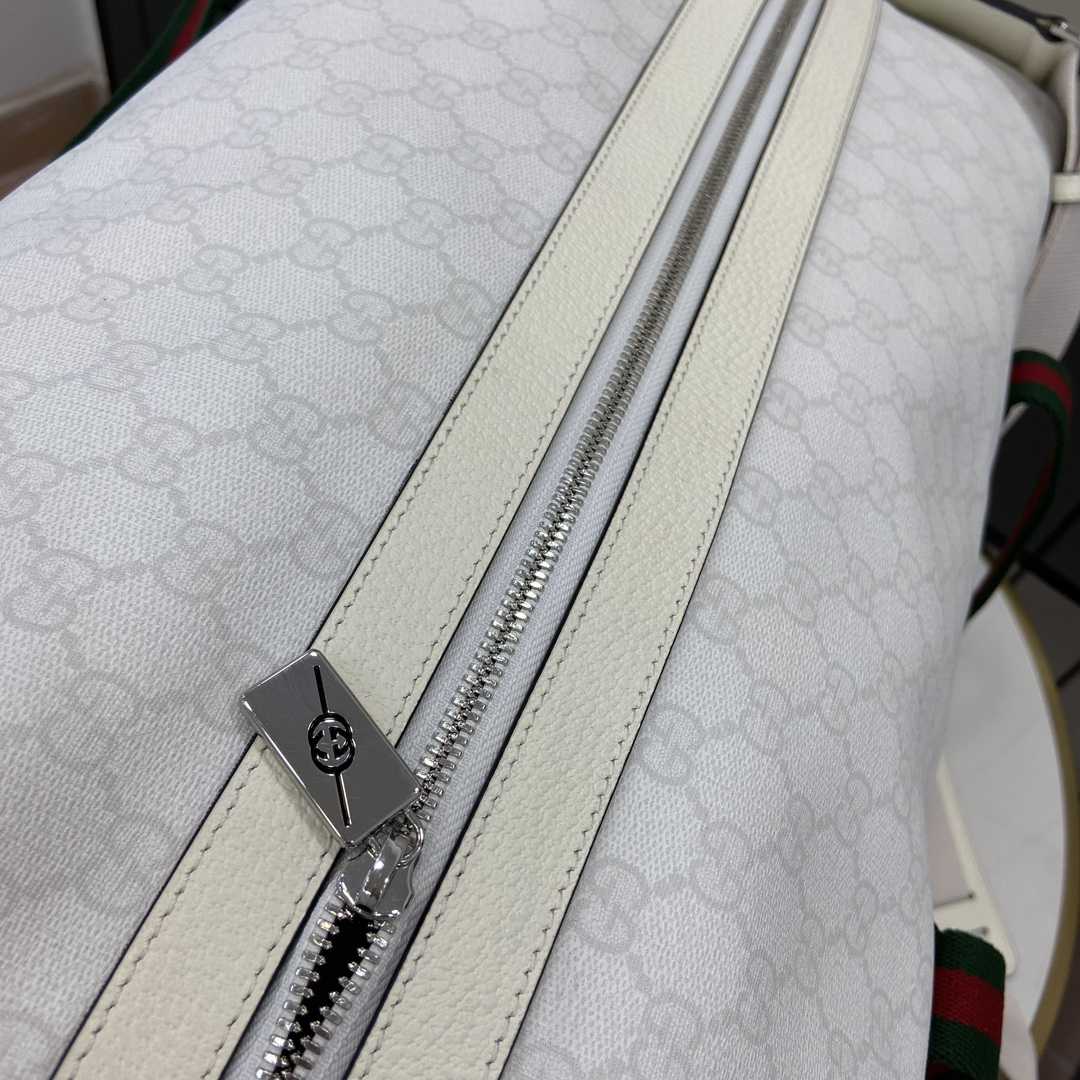Gucci Medium Duffle Bag With Web - EUR FASHION