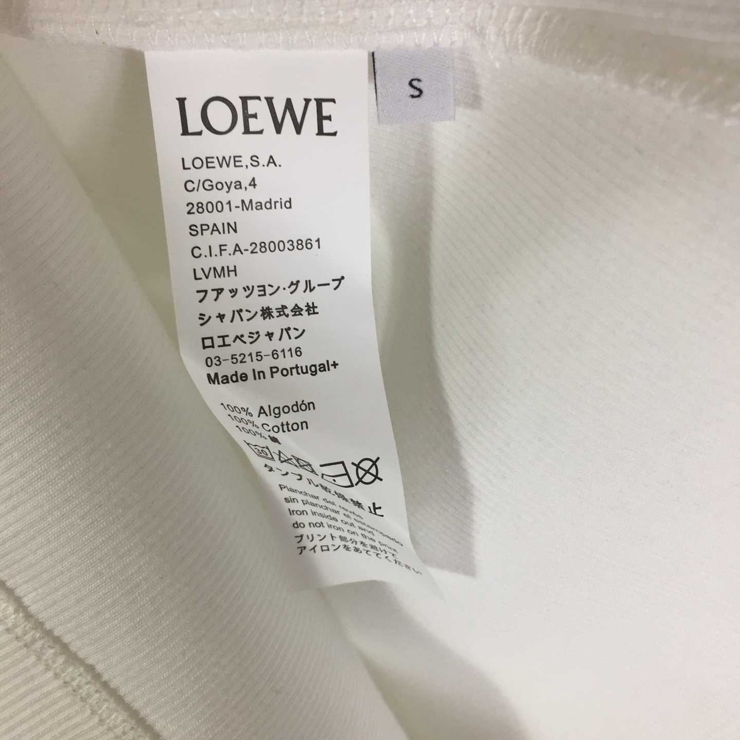 Loewe Anagram Tank Top In Cotton - EUR FASHION