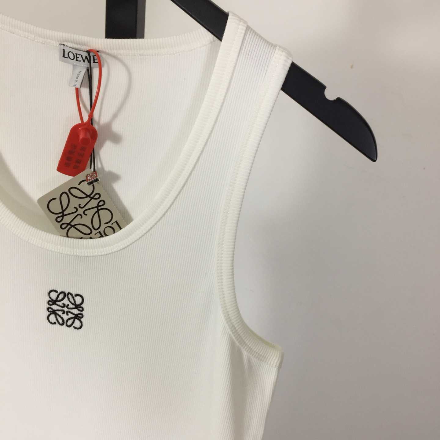 Loewe Anagram Tank Top In Cotton - EUR FASHION