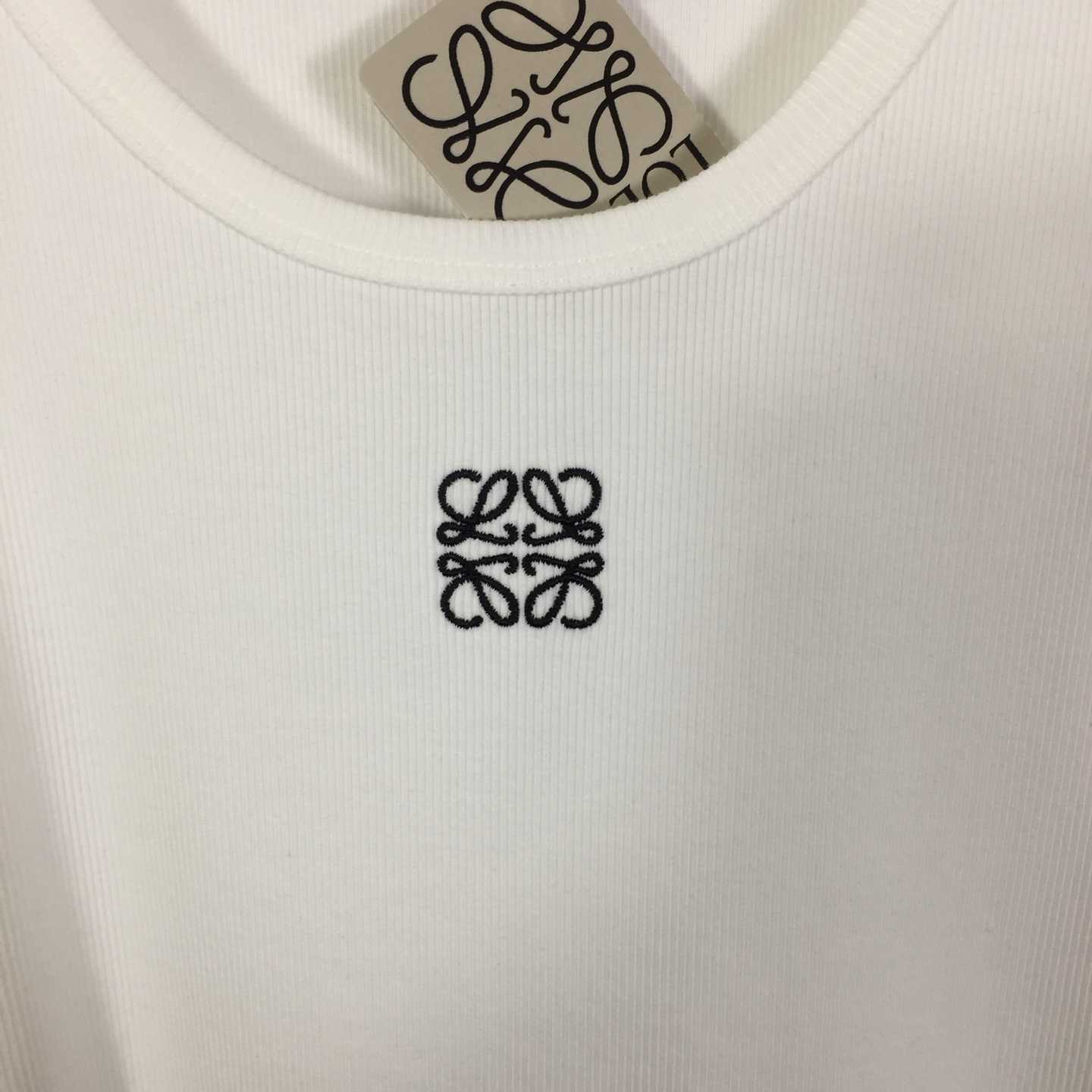 Loewe Anagram Tank Top In Cotton - EUR FASHION