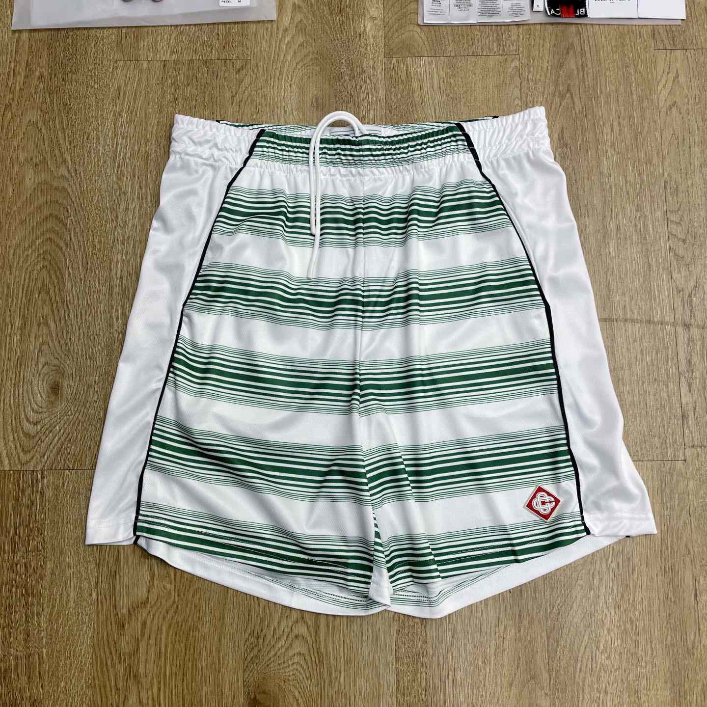 Casablanca Gradient Stripe Sweatshorts   C1011 - EUR FASHION