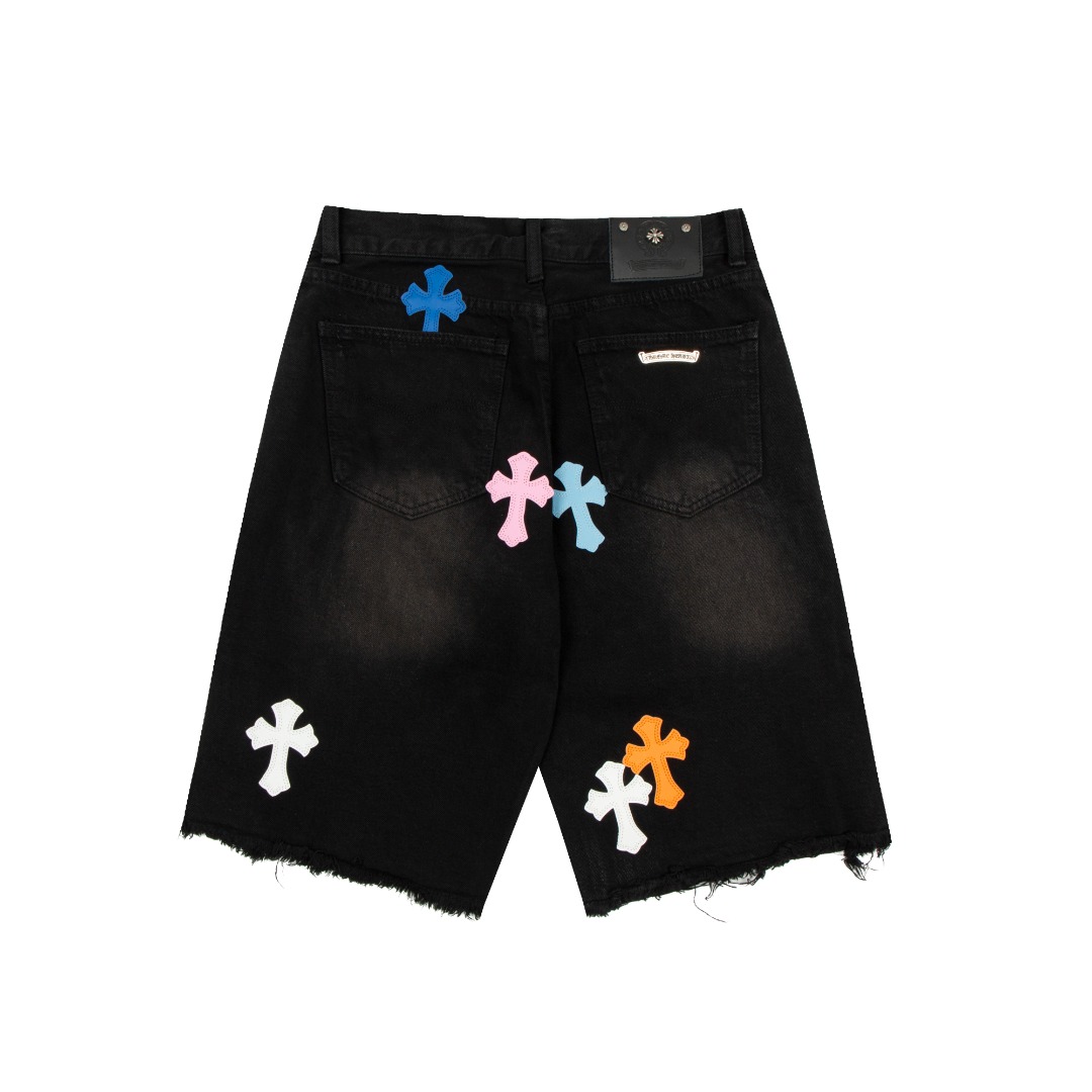 Chrome Hearts Denim Shorts - EUR FASHION