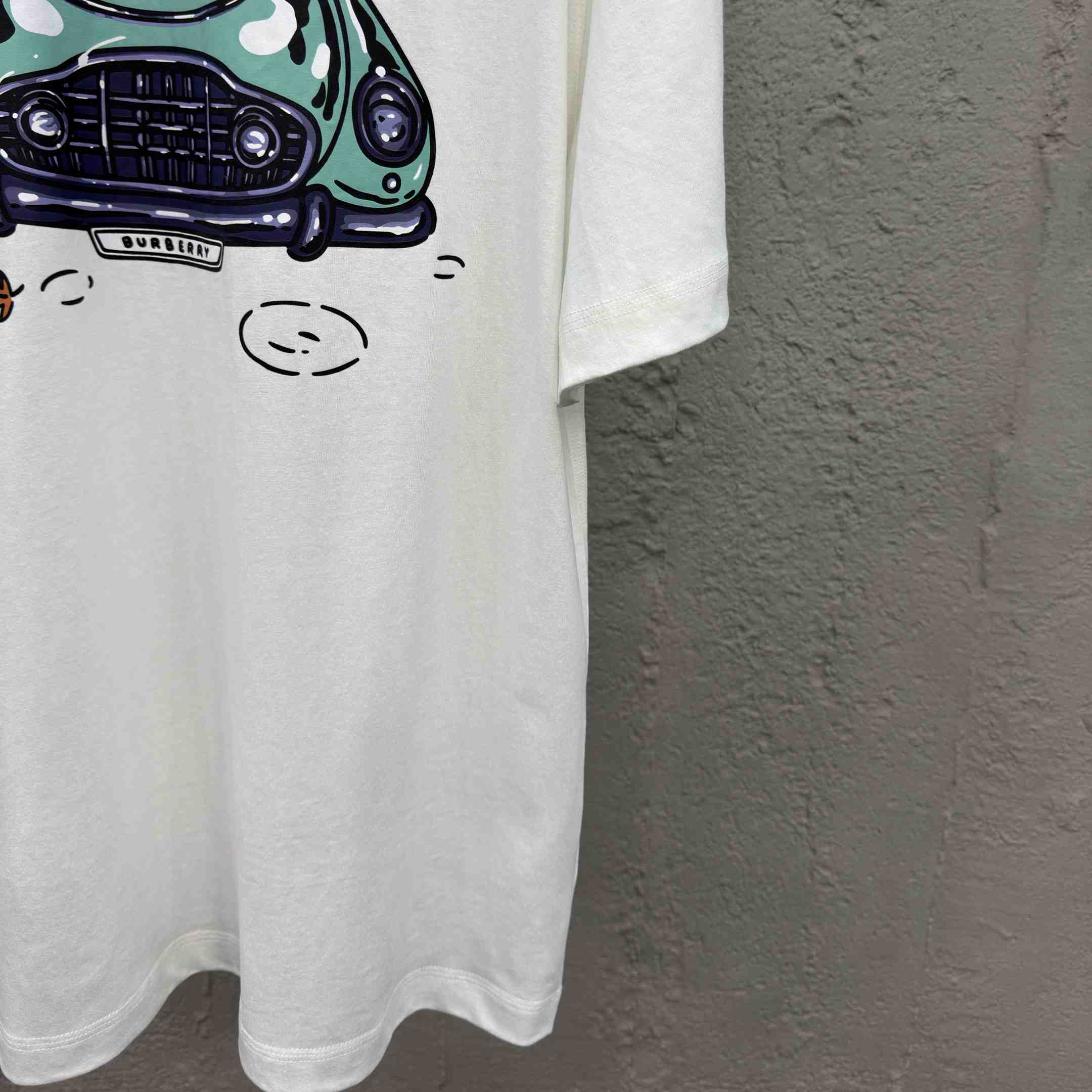 Burberry Car Cotton T-shirt - EUR FASHION