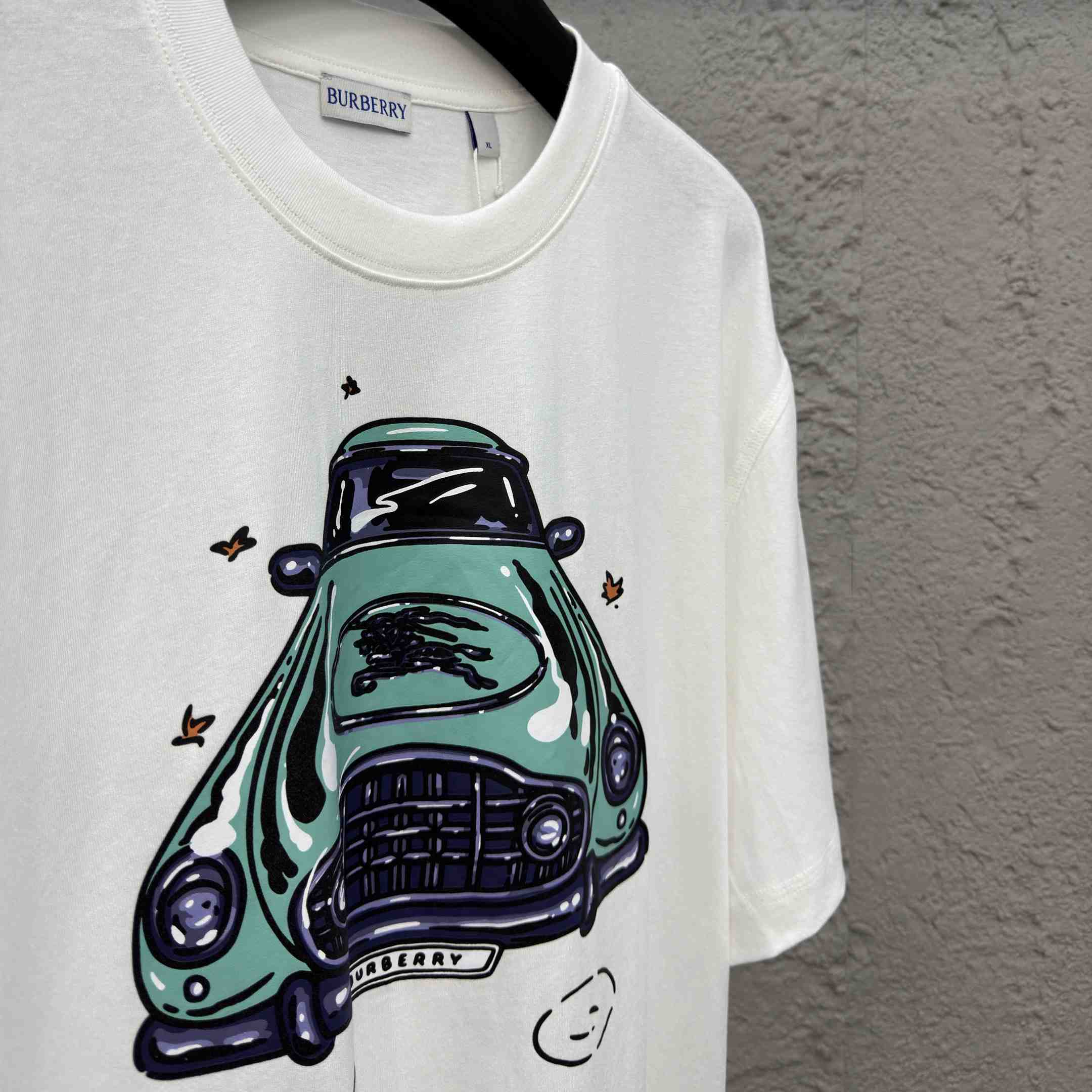 Burberry Car Cotton T-shirt - EUR FASHION