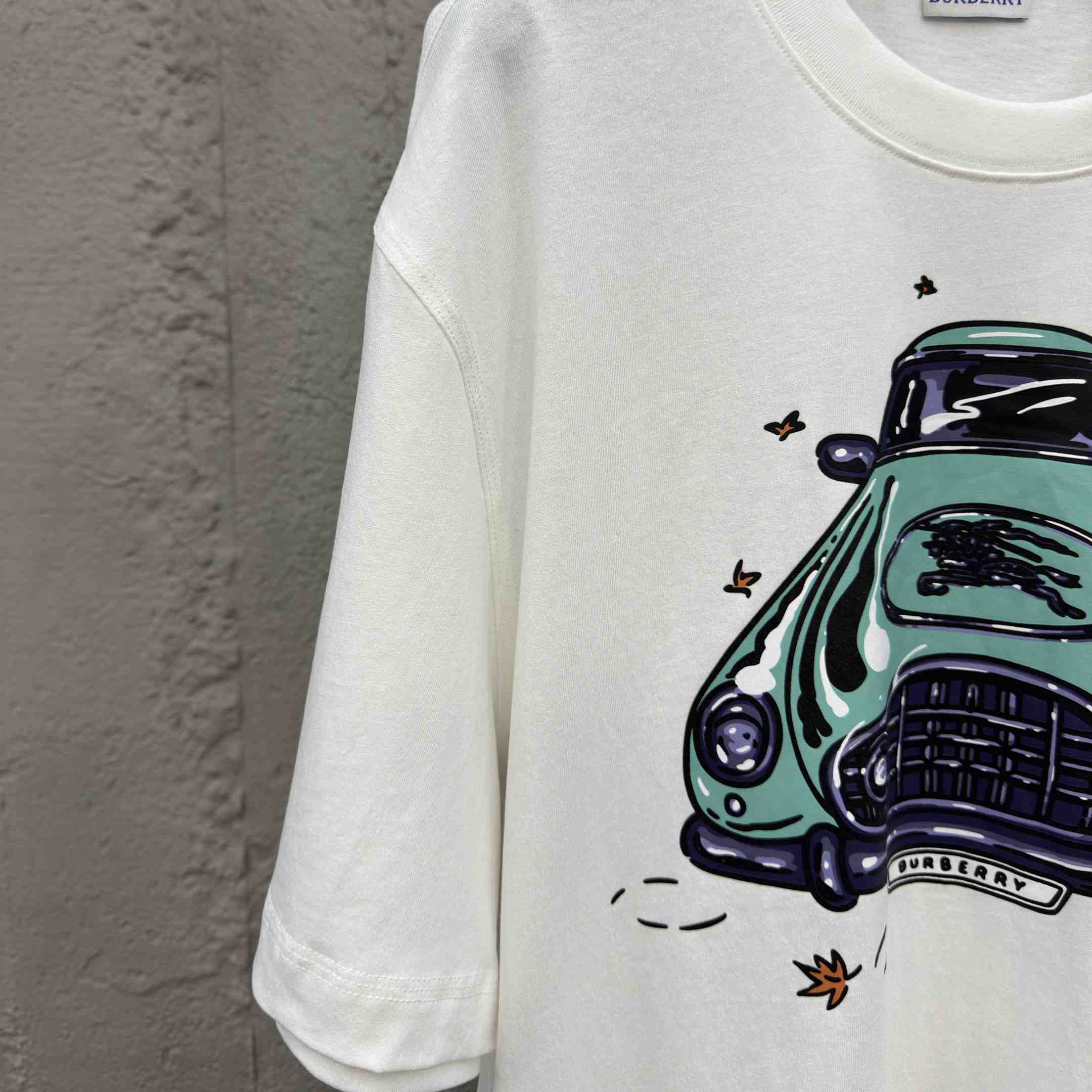 Burberry Car Cotton T-shirt - EUR FASHION