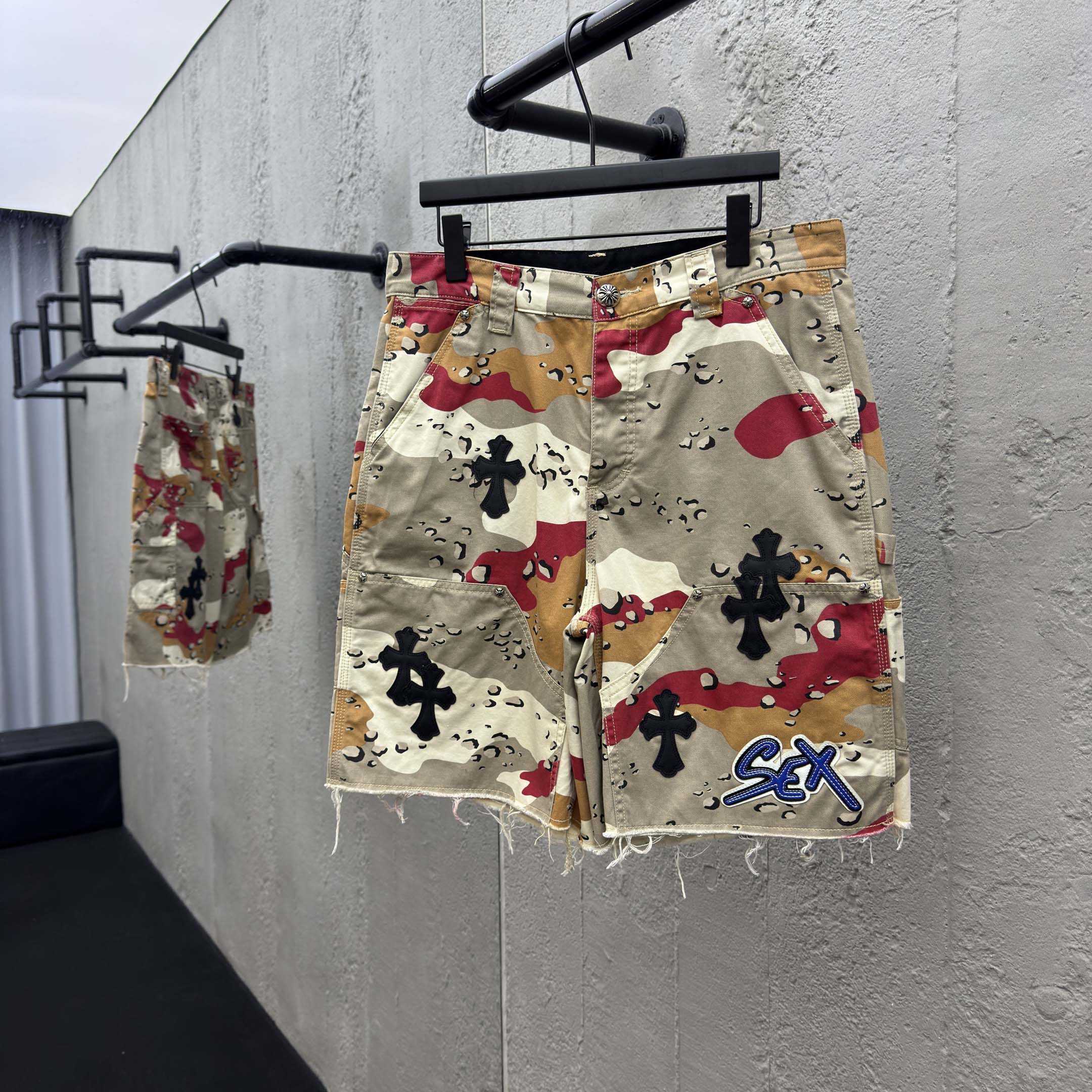 Chrome Hearts Matty Boy Sex Records Shorts - EUR FASHION