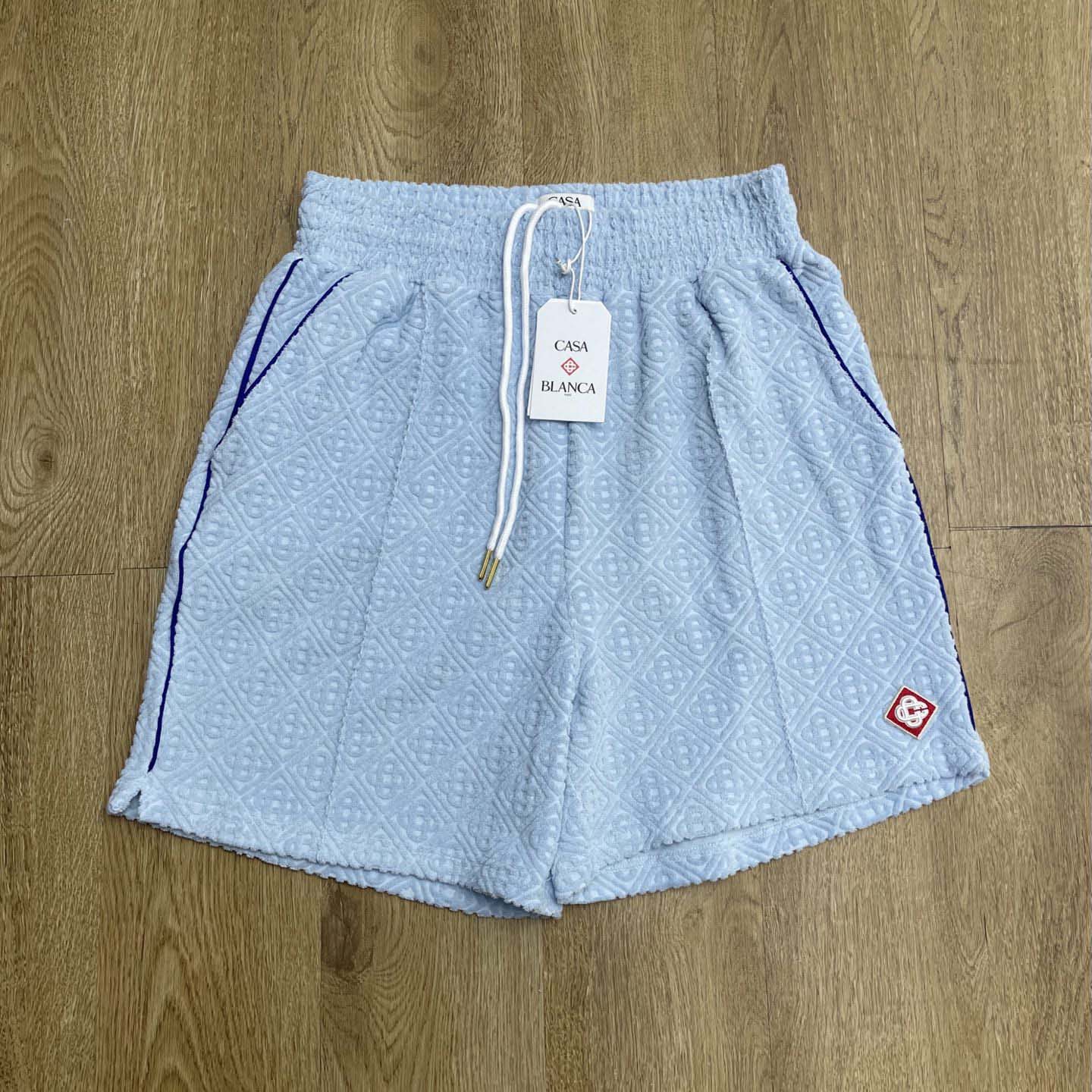 Casablanca Monogram Jacquard Towelling Shorts    c1027 - EUR FASHION