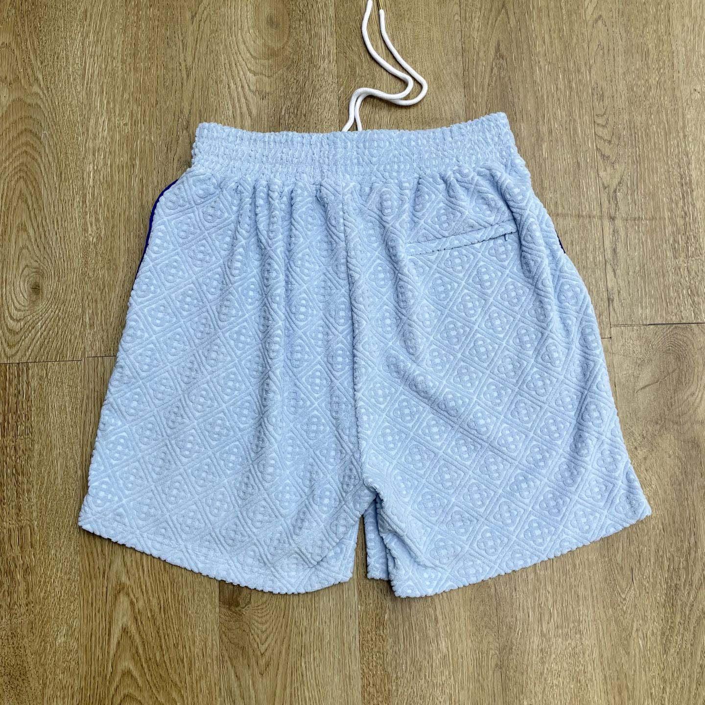 Casablanca Monogram Jacquard Towelling Shorts    c1027 - EUR FASHION