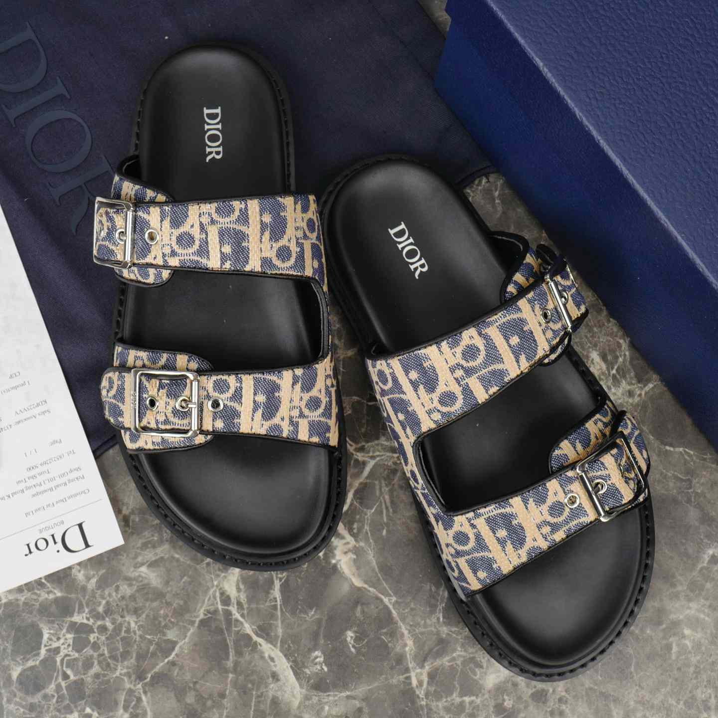 Dior Aqua Sandal   - EUR FASHION