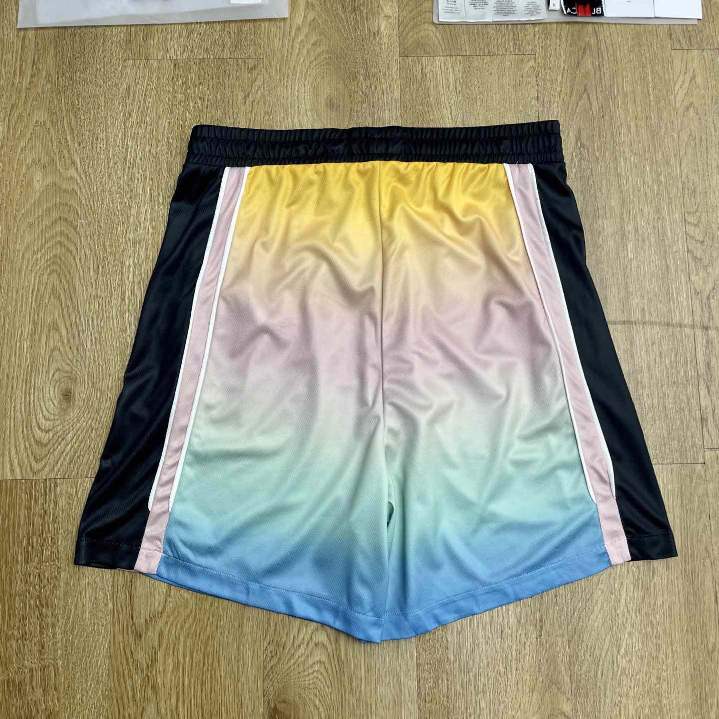 Casablanca Pastel Gradient Football Shorts   C1006 - EUR FASHION