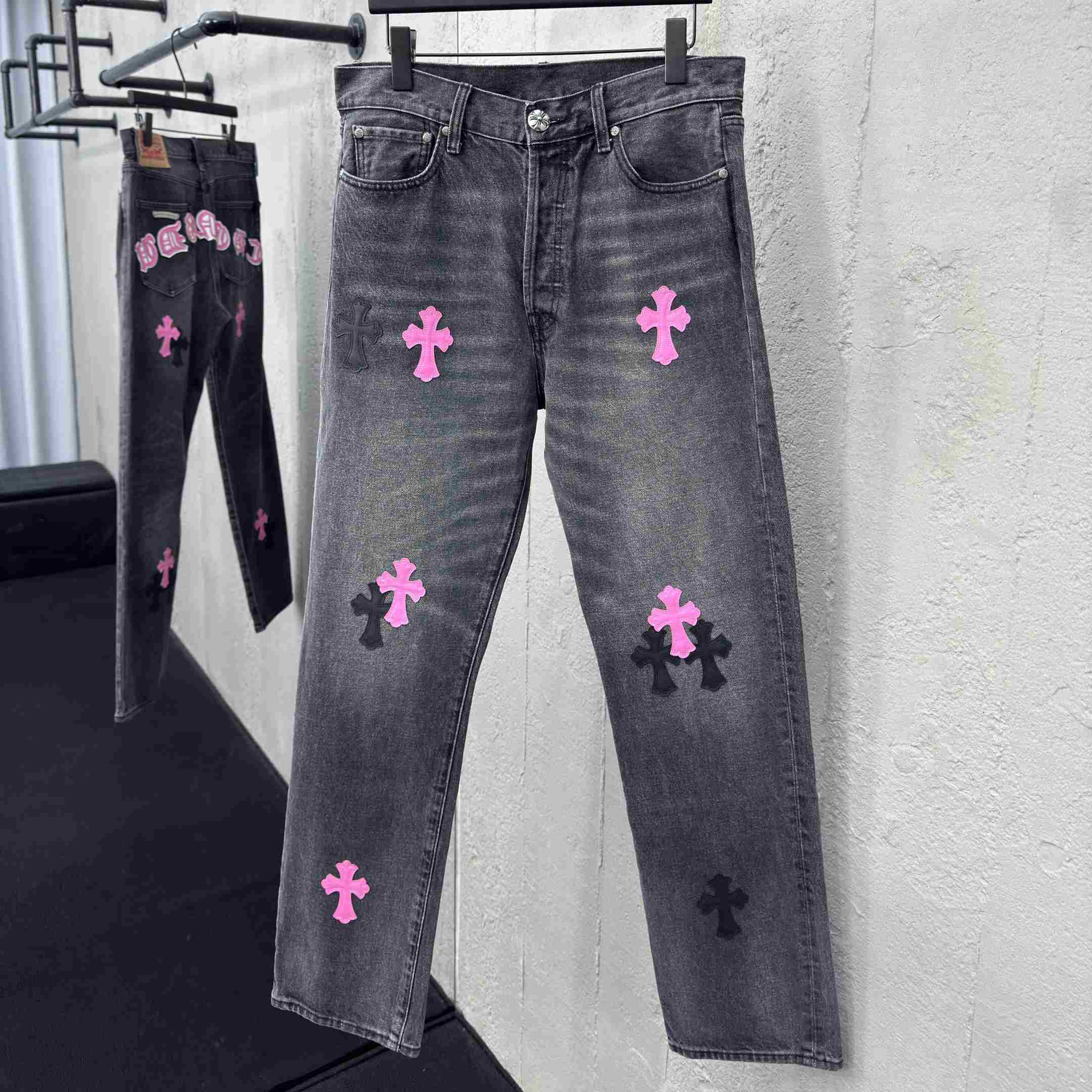 Chrome Hearts Jeans - EUR FASHION
