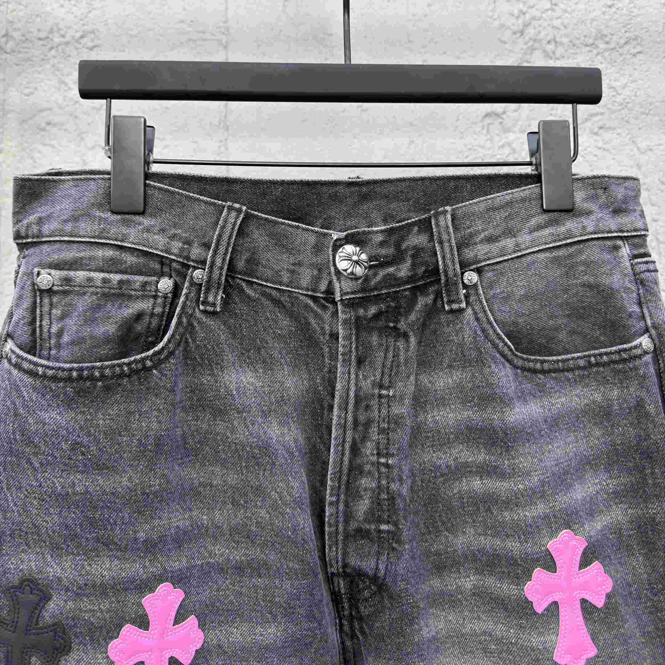 Chrome Hearts Jeans - EUR FASHION