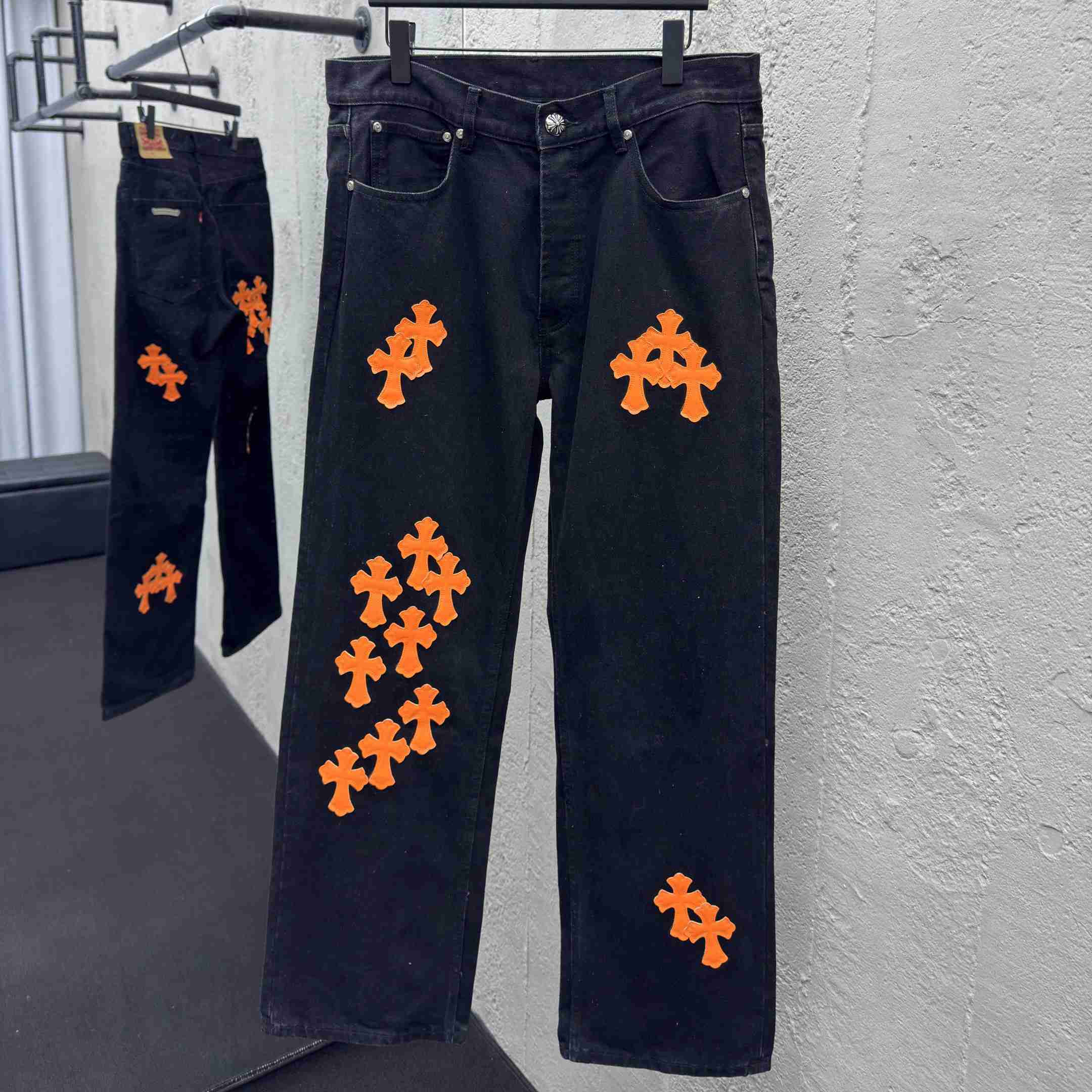 Chrome Hearts Jeans - EUR FASHION