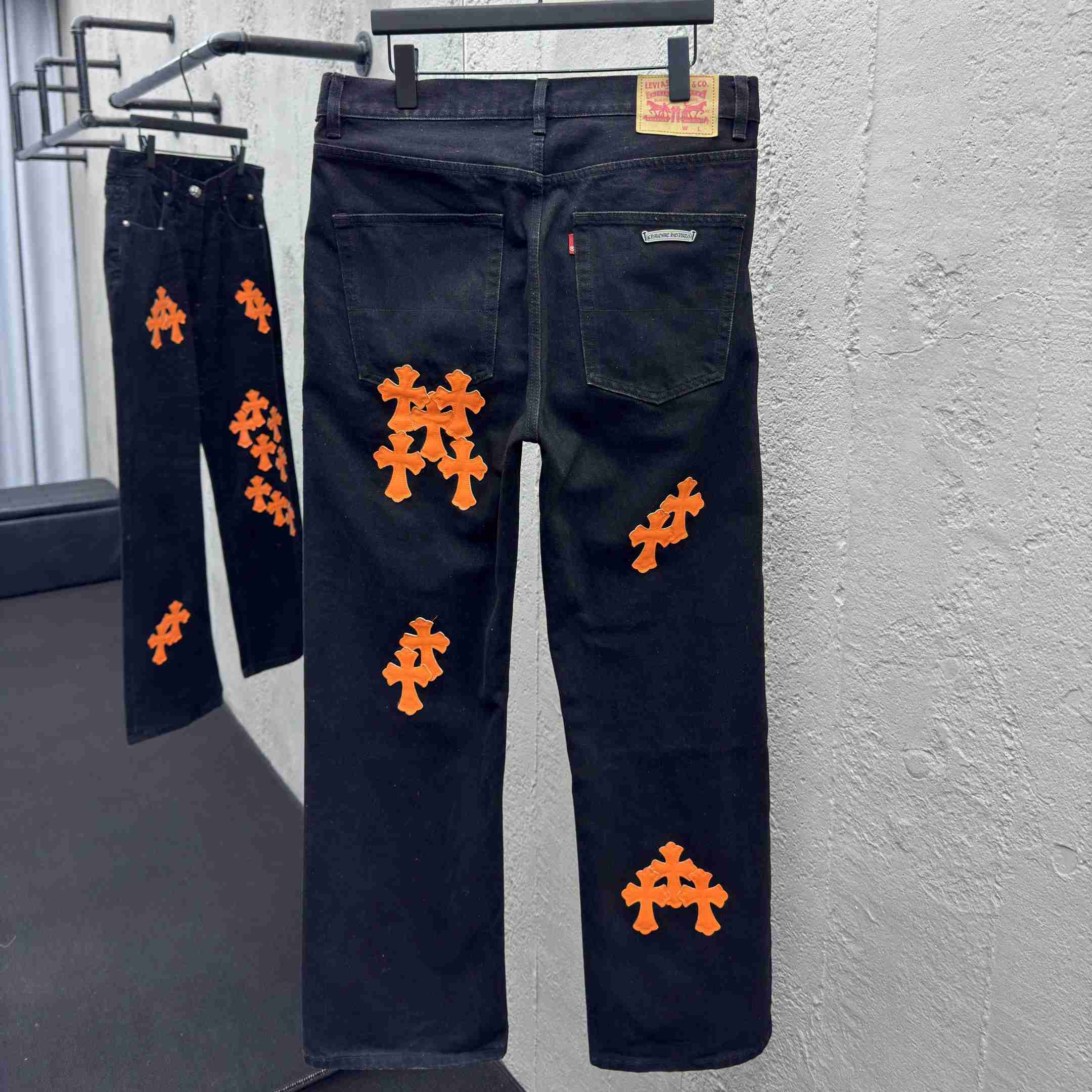 Chrome Hearts Jeans - EUR FASHION