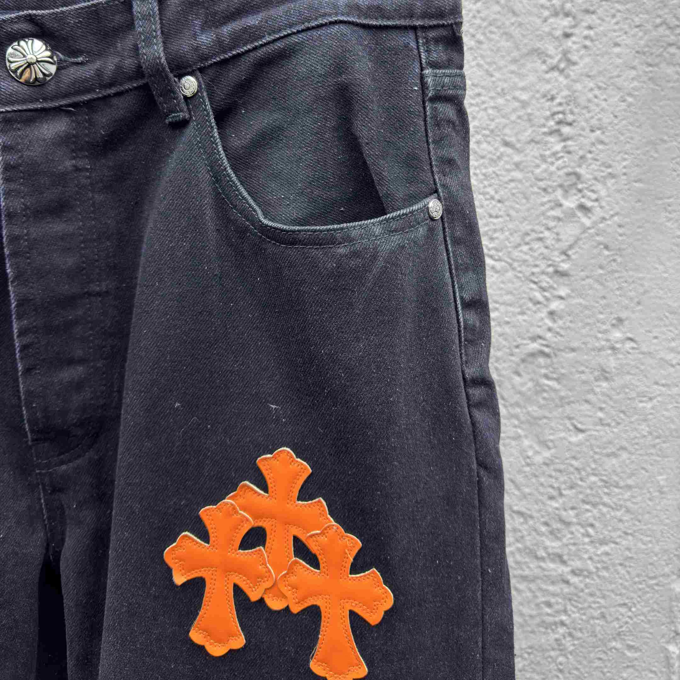Chrome Hearts Jeans - EUR FASHION